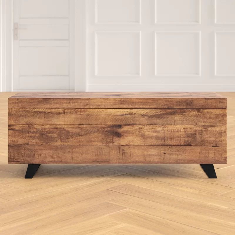 Ovid Solid Wood Lift Top Sled Coffee Table with Storage | Wayfair North America