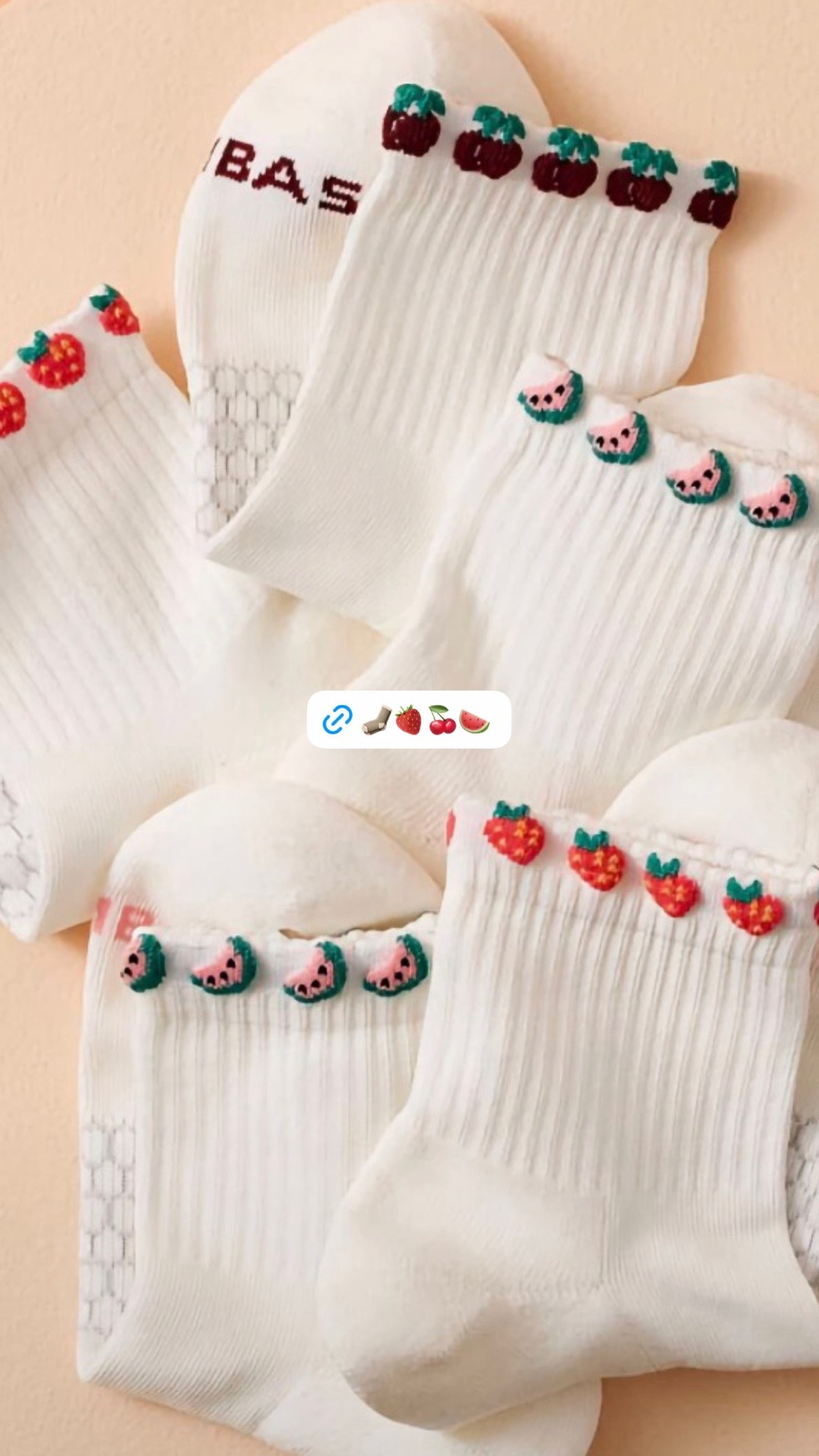 Fruit socks!!!