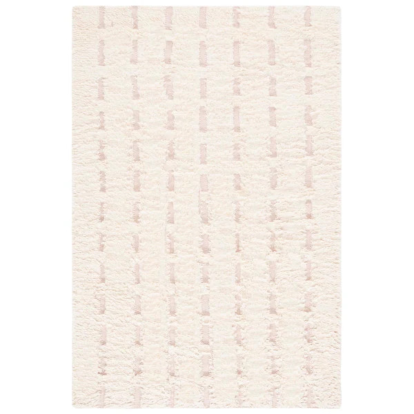 SAFAVIEH Handmade Casablanca Shag Sanelma Wool Rug - Overstock - 36257252 | Bed Bath & Beyond