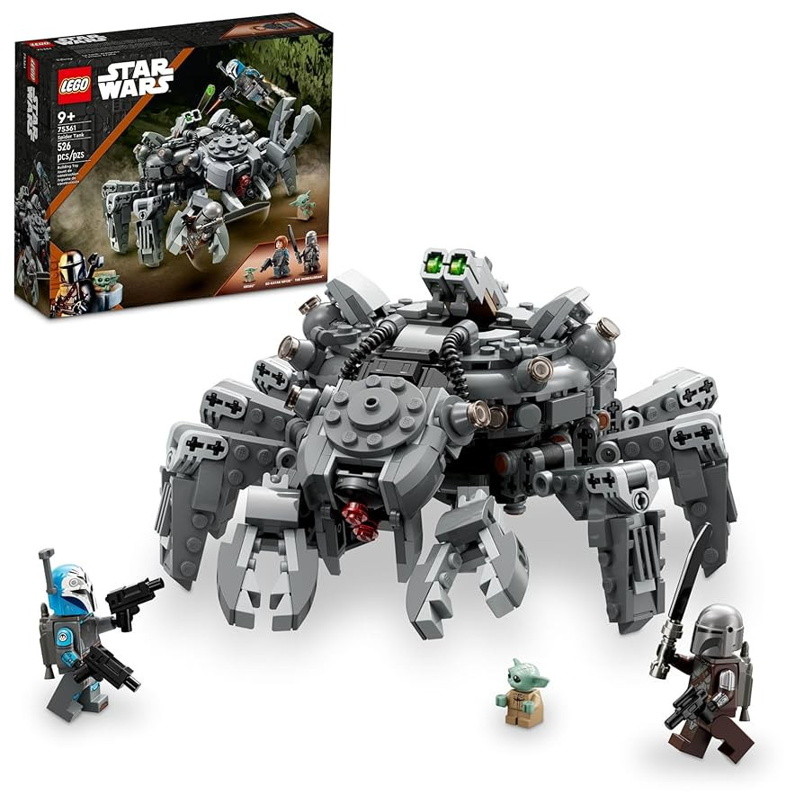 LEGO Star Wars Spider Tank Building Toy - Pretend Play Mech for Boys & Girls, Ages 9+ Years - Sta... | Amazon (US)