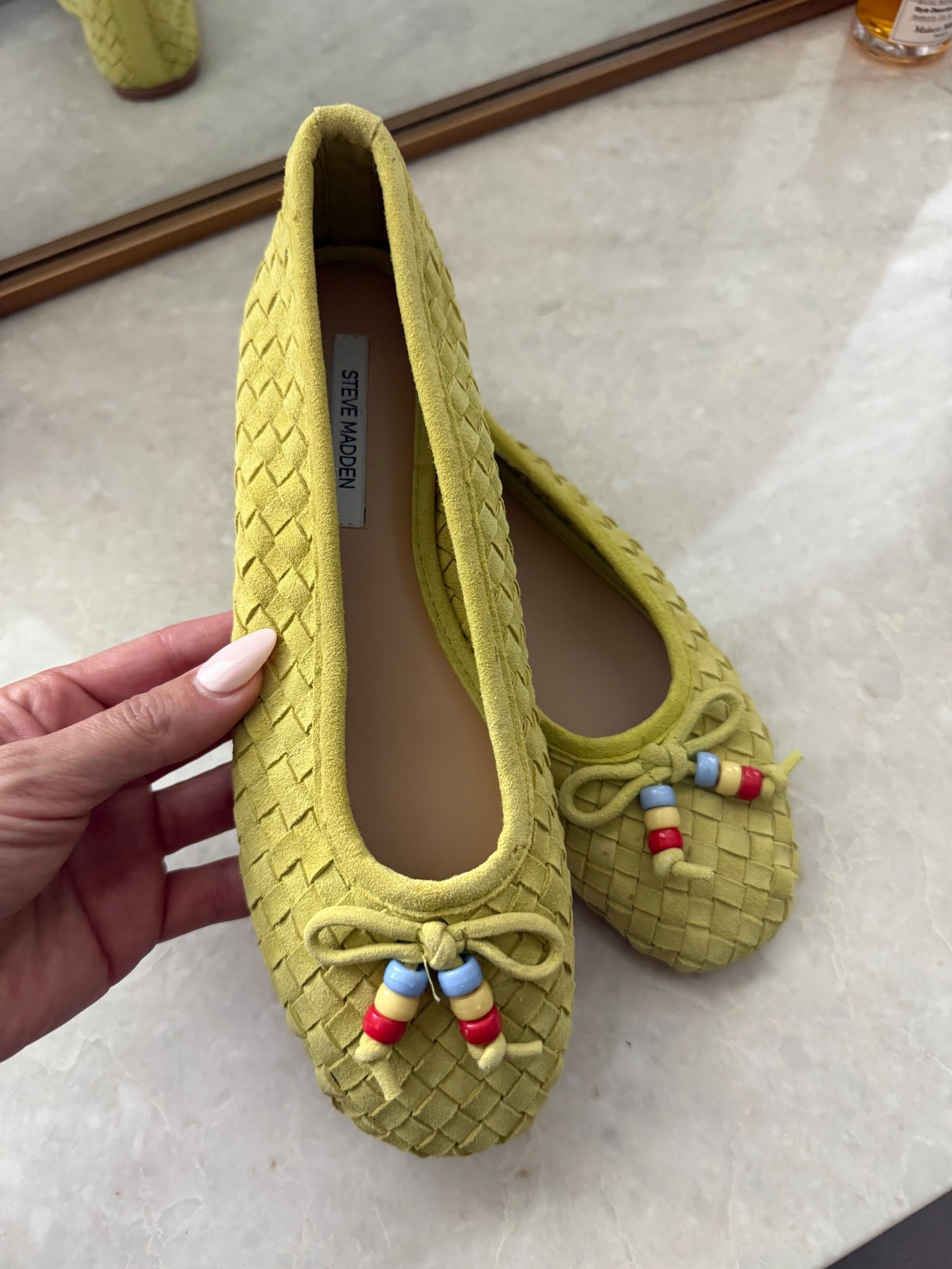 Love the color of these flats!

#LTKootd #LTKgrwm #LTKdayinmylife