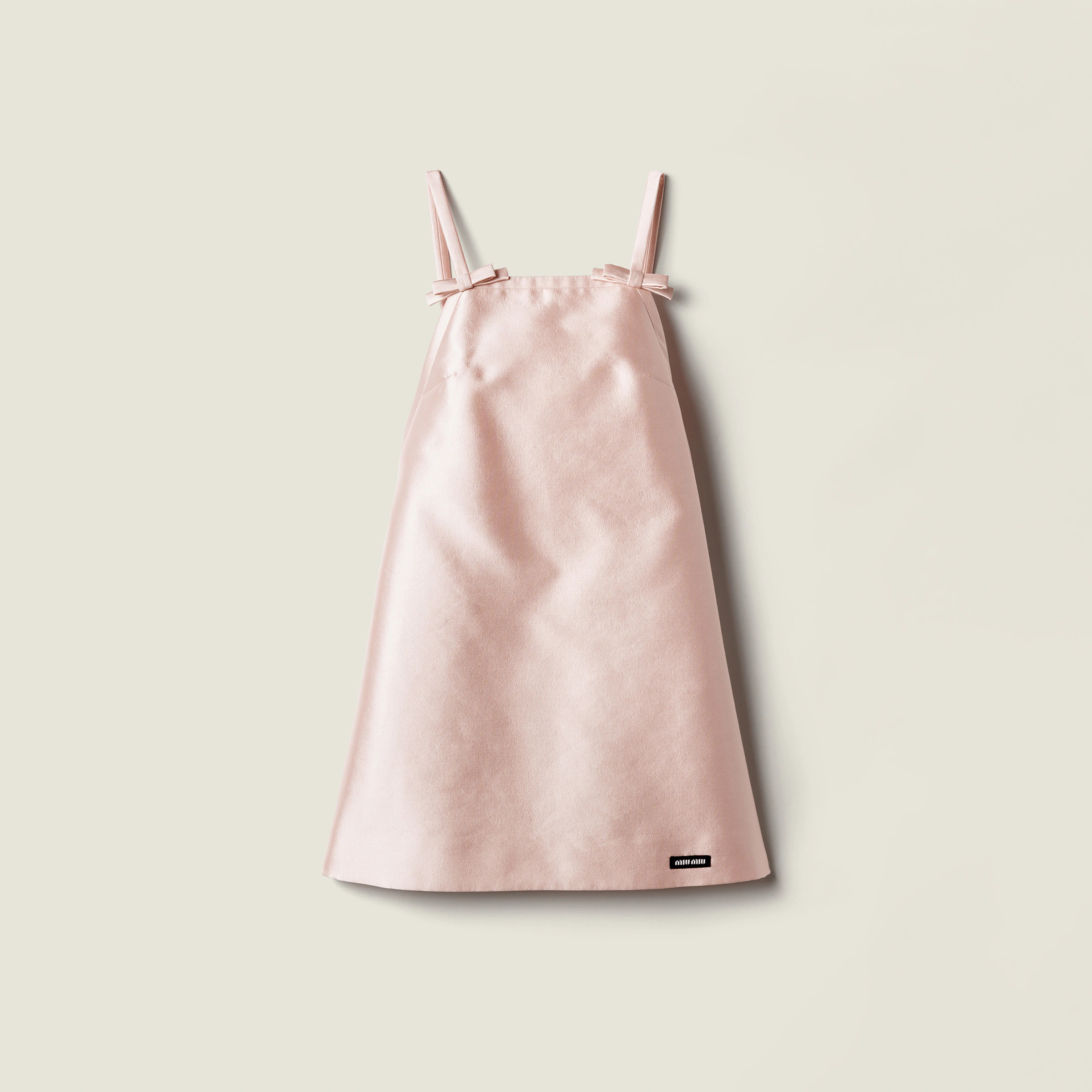 Silk and wool mini-dress | Miu Miu US