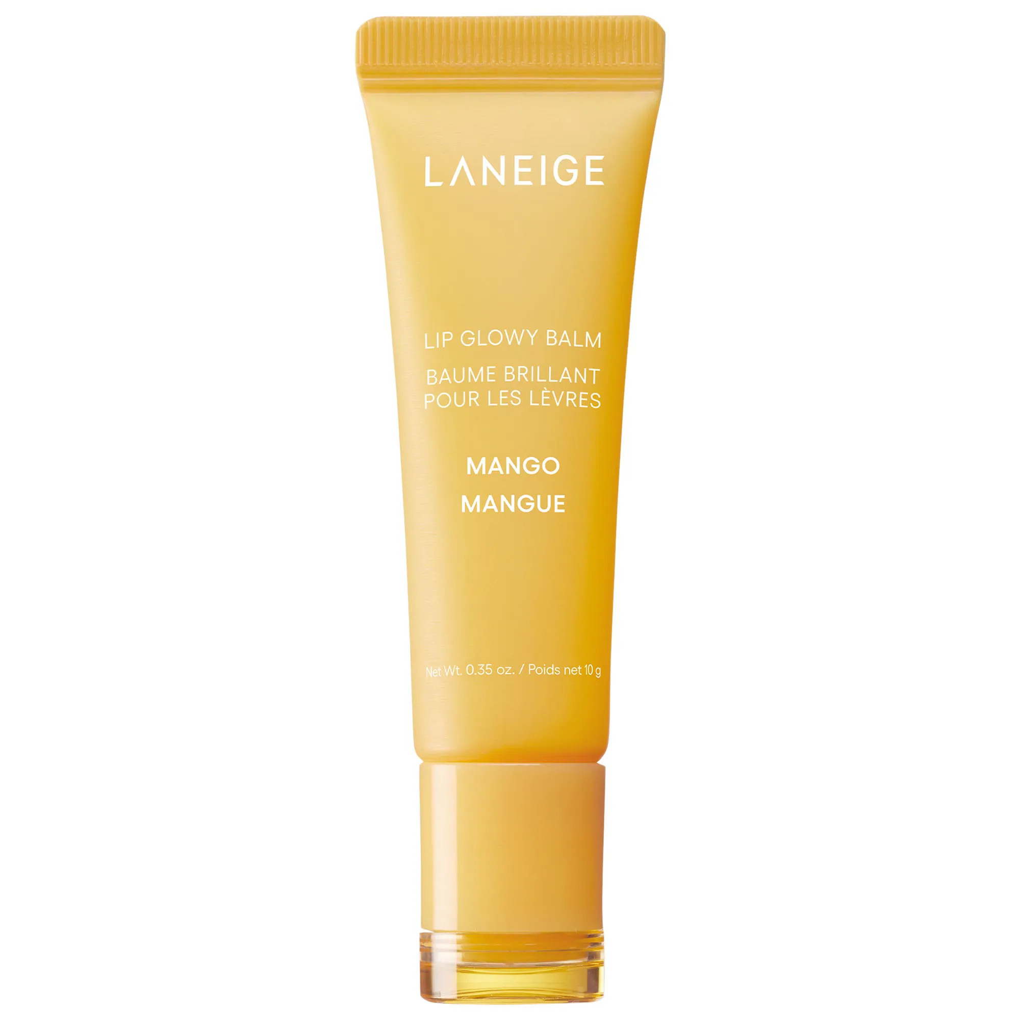 LANEIGE Lip Glowy Balm - Lightweight Hydration Lip Treatment with Shea Butter Mango .35 oz | Sephora (US)