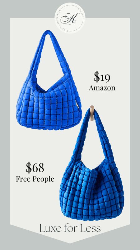 Luxe for Less: Two stunning bags, one affordable option! 😍 Embrace style without splurging with the FP Bag from Free People or its equally chic dupe from Amazon! 🛍️💕 #LuxeForLess #FreePeopleStyle #AmazonDupe #AffordableFashion #FashionFinds #BudgetFriendly



#LTKitbag