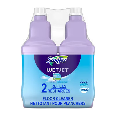 Swiffer Wet Jet Multi-Purpose Cleaner - Fresh - 84.4 fl oz/2ct | Target