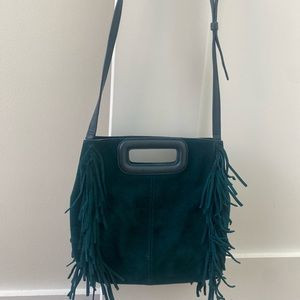 Maje M bag - blue/green | Poshmark
