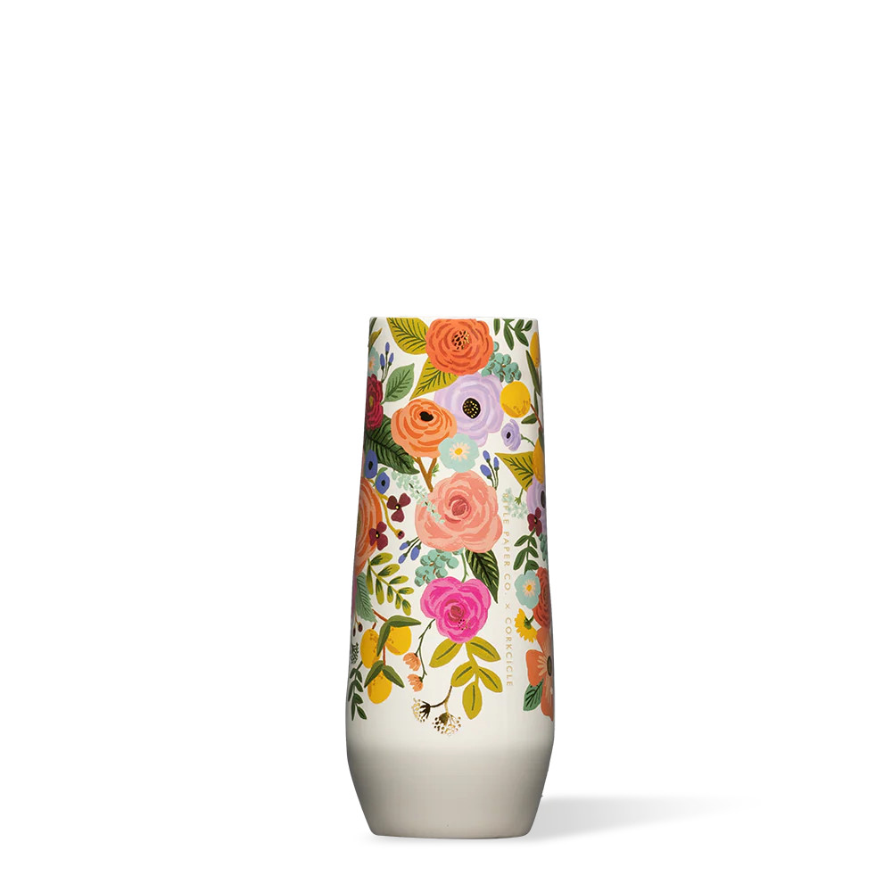 Rifle Paper Co. Stemless Flute | Corkcicle