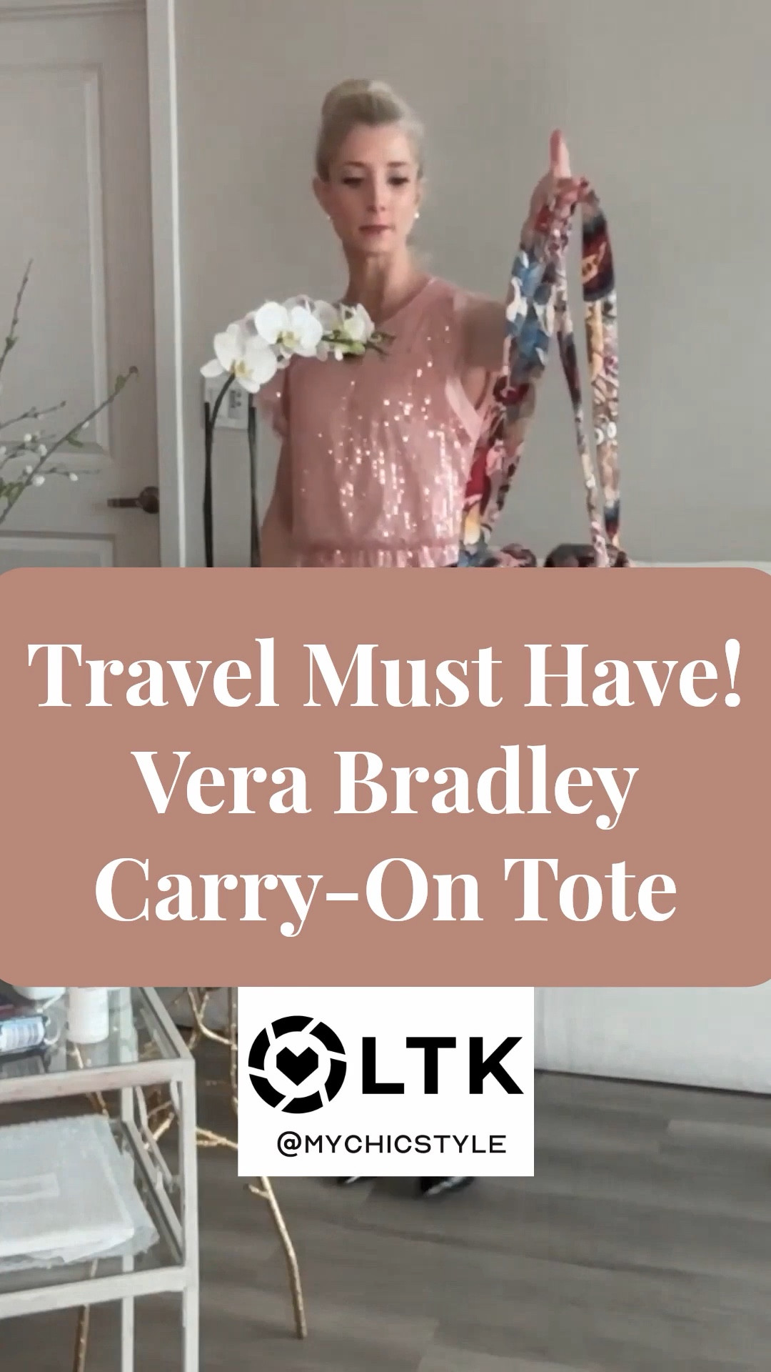 Travel must have for the new year! I love this Vera Bradley carry on bag LTK Travel must have. I use it as a grocery bag. I also use it to bring to the gym. It has so many straps and so many pockets you could use it as a weekender or use it for your everyday life. 
🔔Turn the volume on for live demo and product recommendations. ▫️Remember, the patterns sell out so if you like a certain pattern or color, grab it and run!
LTK travel bag and LTK active for gym too. LTK grwm live shopping ! 

#LTKTravel #LTKActive #LTKgrwm
