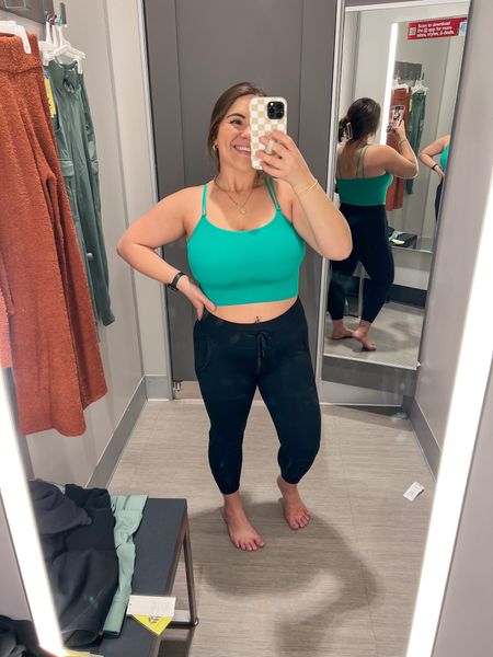 This top is JUST like Free People - I’m an XS in FP 
Small in the Target one
Small Short in Aerie Joggers

#LTKfindsunder50
