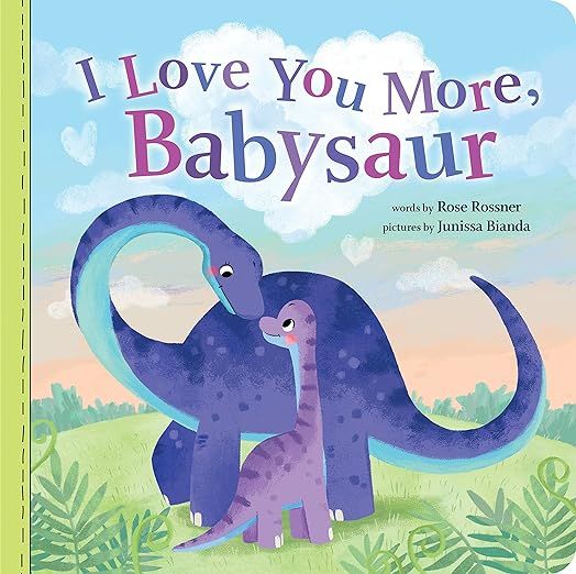 I Love You More, Babysaur: A Sweet and Punny Dinosaur Board Book for Babies and Toddlers (Punderl... | Amazon (US)