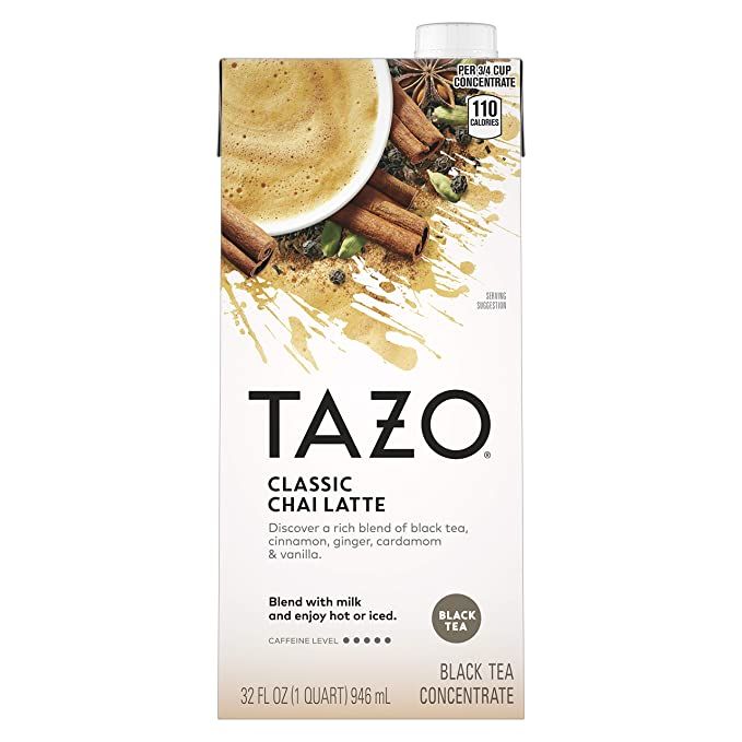 Tazo Classic Chai Latte Concentrate, 32 oz | Amazon (US)