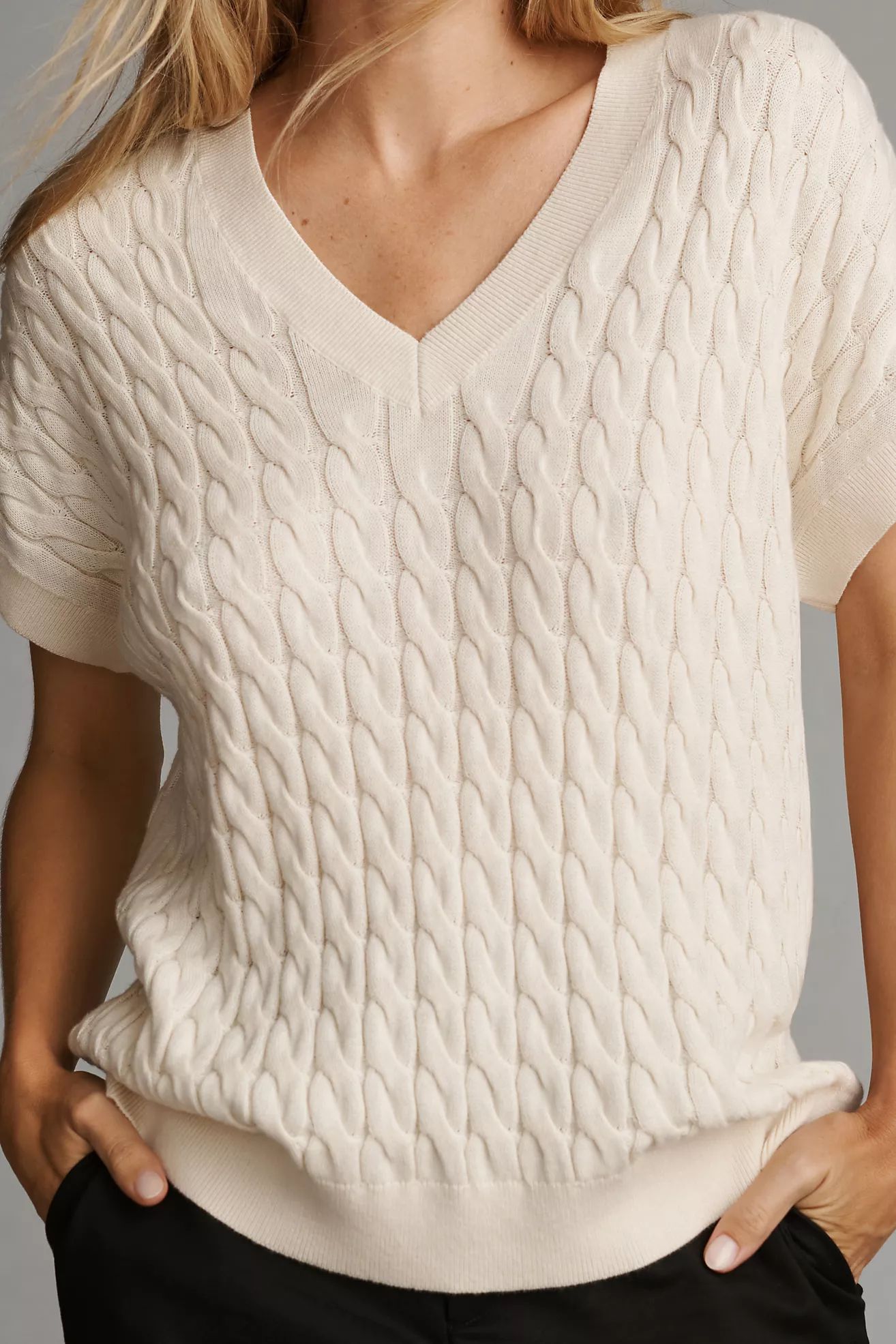 KULE Juno Oversized Sweater Vest | Anthropologie (US)