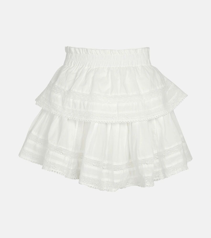 Ruffled cotton miniskirt | Mytheresa (US/CA)