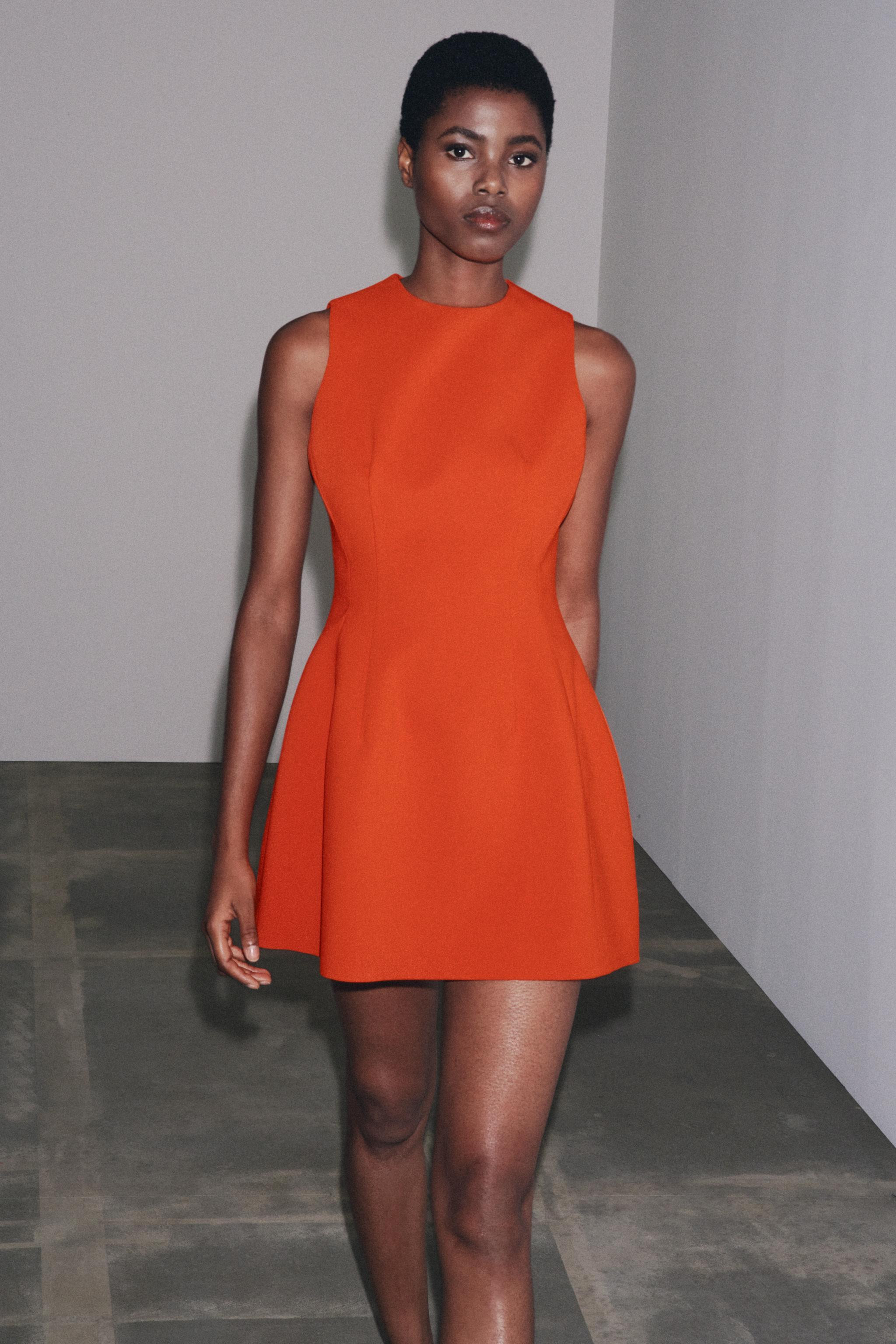 ZW COLLECTION VOLUMINOUS SHORT DRESS | Zara US