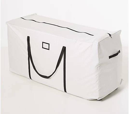 Tidy & Co. Christmas Tree Storage Bag on Wheels - QVC.com | QVC
