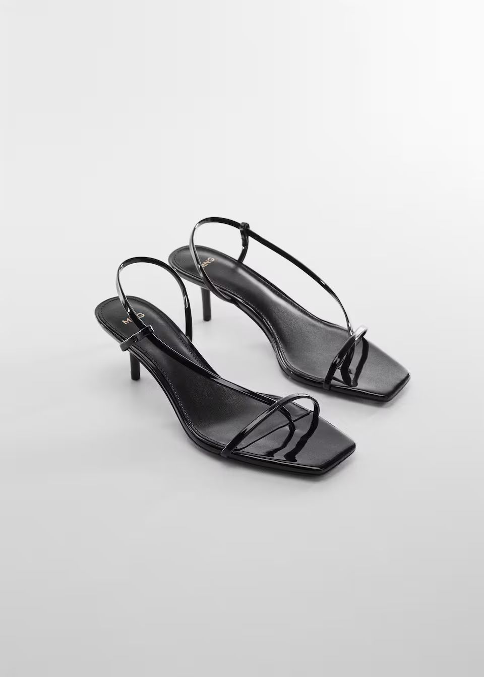 Strappy heeled sandals | MANGO (US)