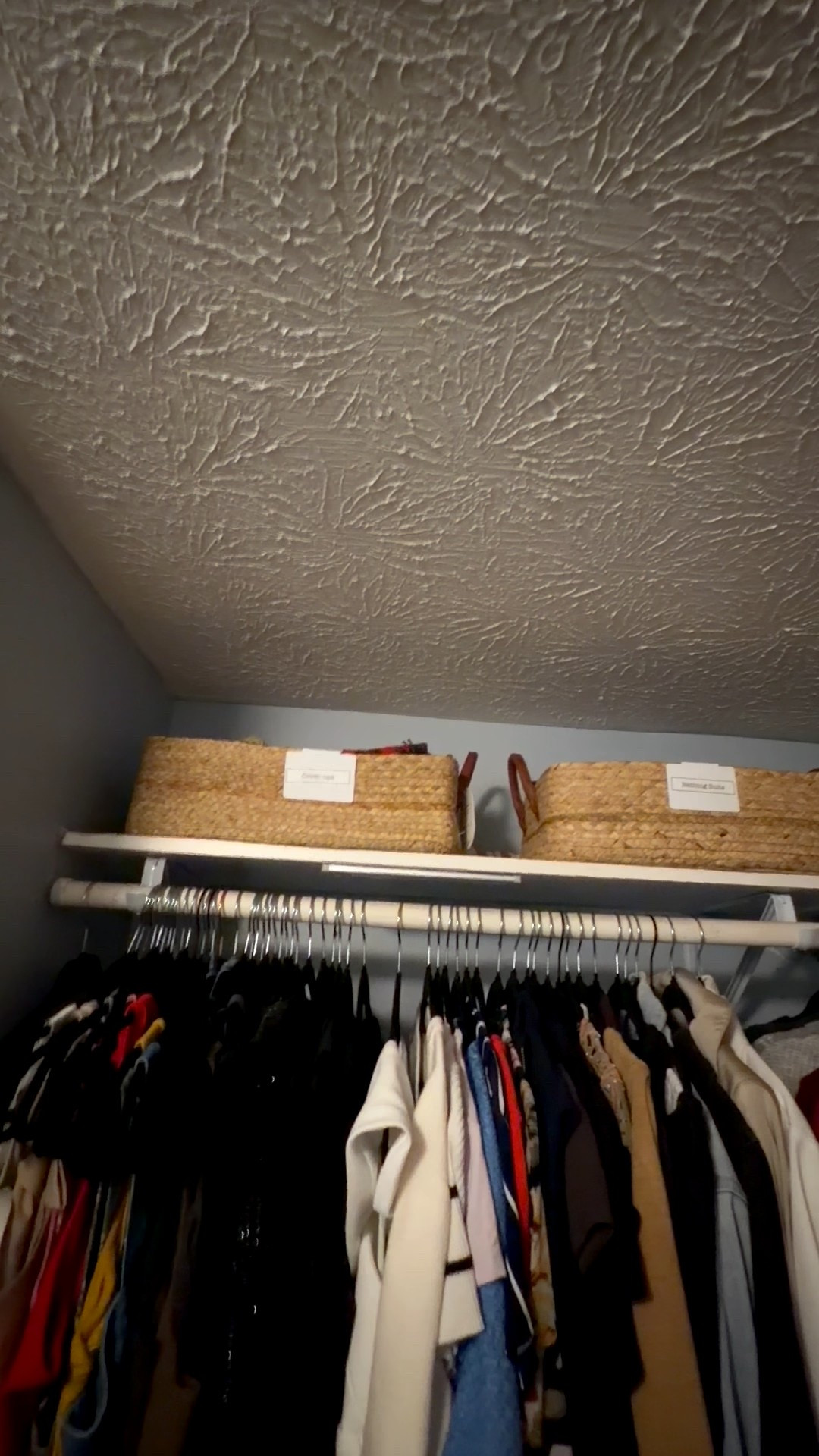 Love these baskets for the closet!