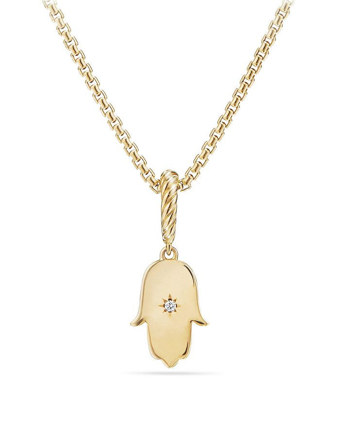 Hamsa Amulet with Diamonds in 18K Gold | Bloomingdale's (US)