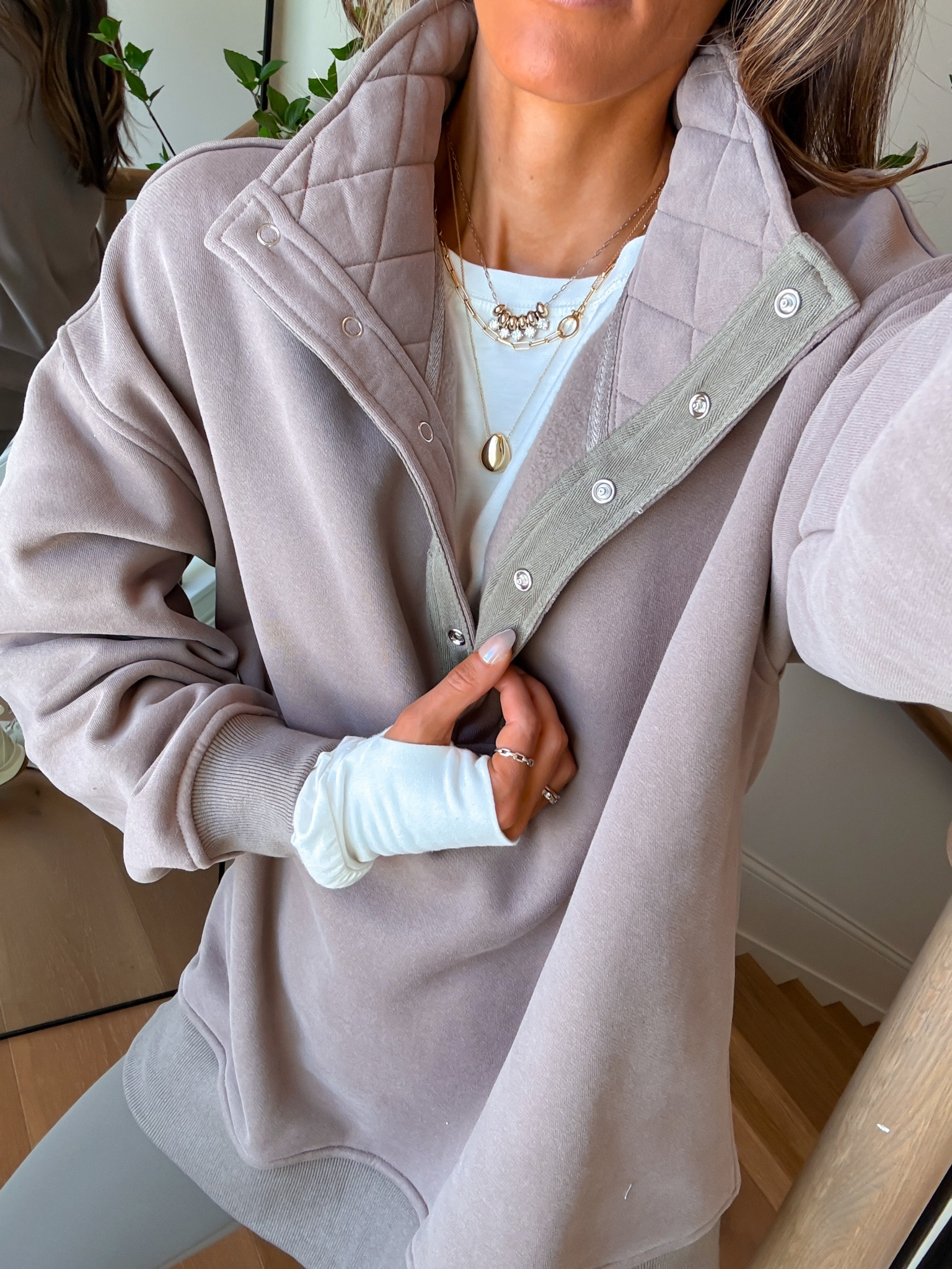 Wearing a medium pullover, small tunic tee and xsmall leggings 

#LTKFindsUnder50 #LTKFindsUnder100 #LTKTravel