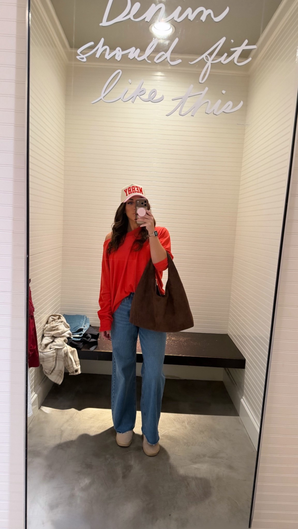 Trying to decide if wide leg is for me? 🤔

I tried on many wide legged jeans yesterday at American Eagle, TjMaxx, and Abercrombie… & these Abercrombie ones were my favorite because they didn’t look frumpy but I just didn’t pull the trigger because I wasn’t sure about if they were too short or not! Anyway- they won overall fit so I’m sharing 🙃

#LTKSaleAlert #LTKootd #LTKmomlife