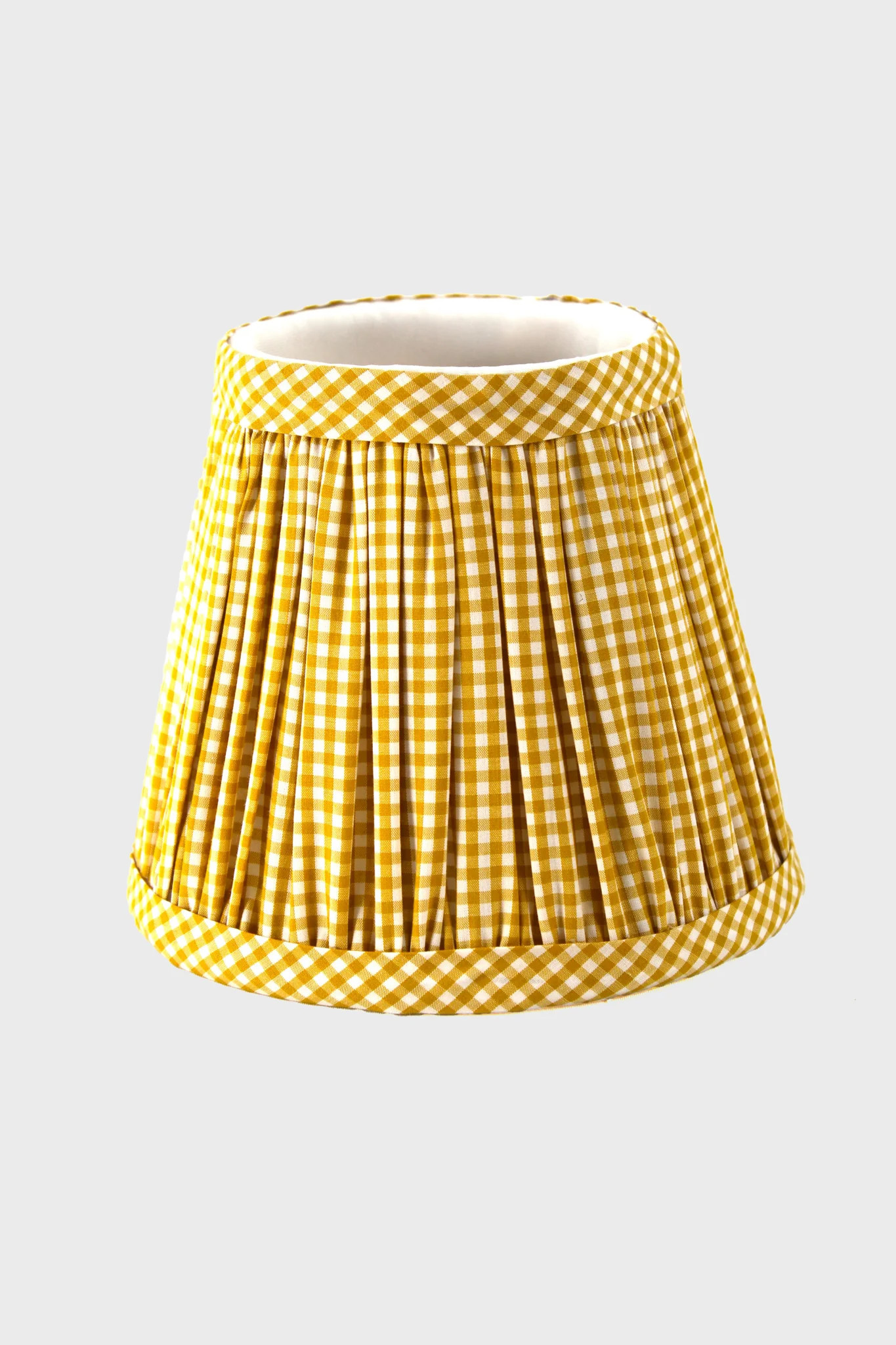 Gold Gingham Zafferano Lampshade | Tuckernuck (US)