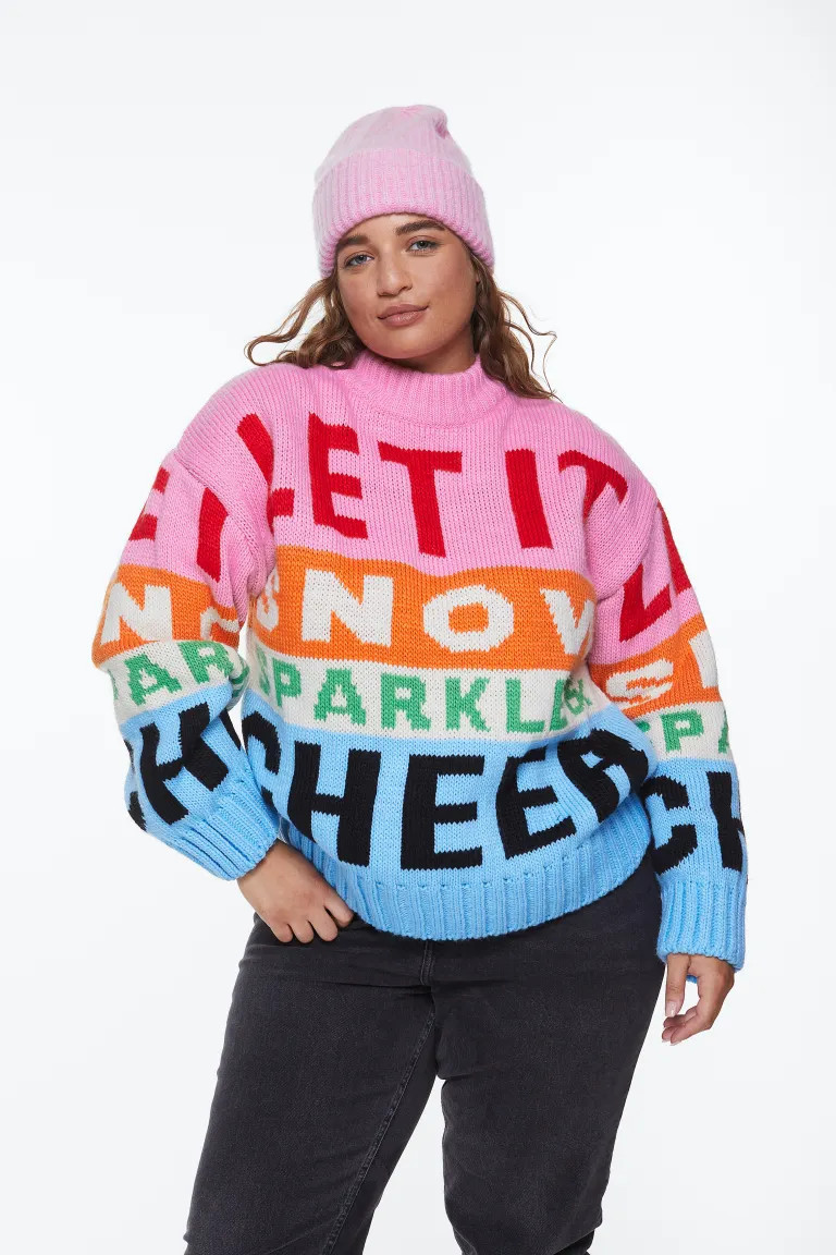 Jacquard-knit Sweater | H&M (US + CA)