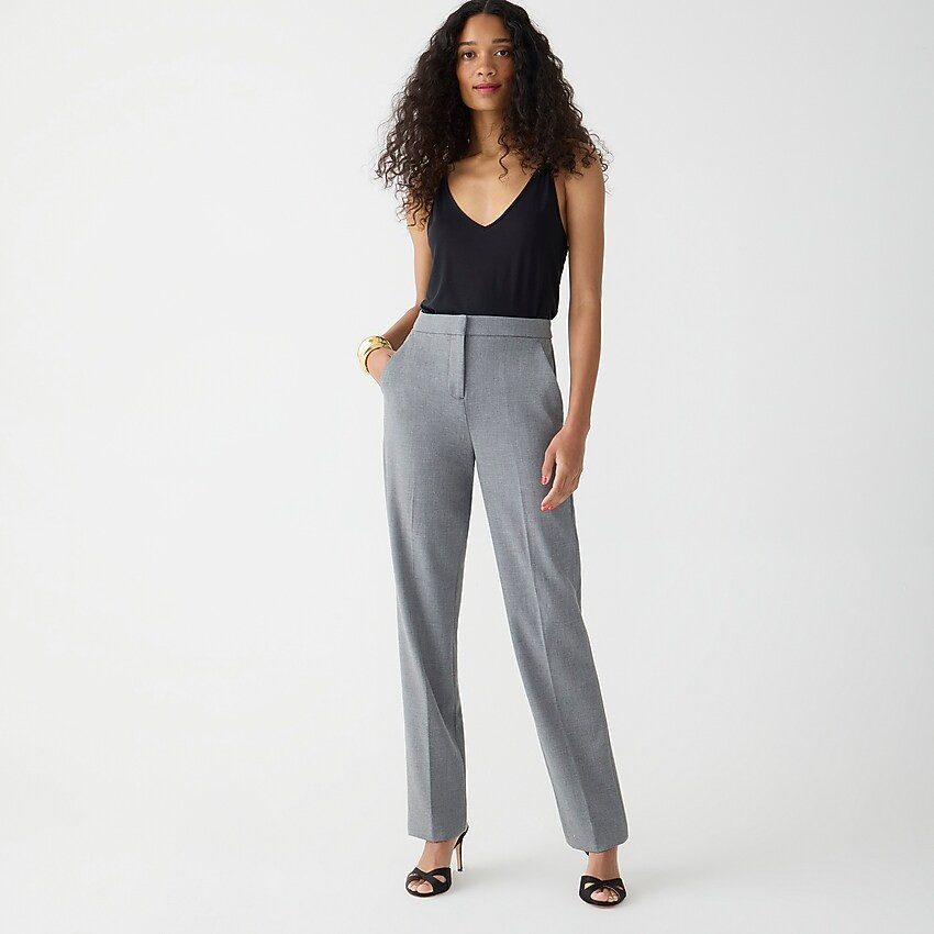 Petite Kate straight-leg pant in four-season stretch | J. Crew US