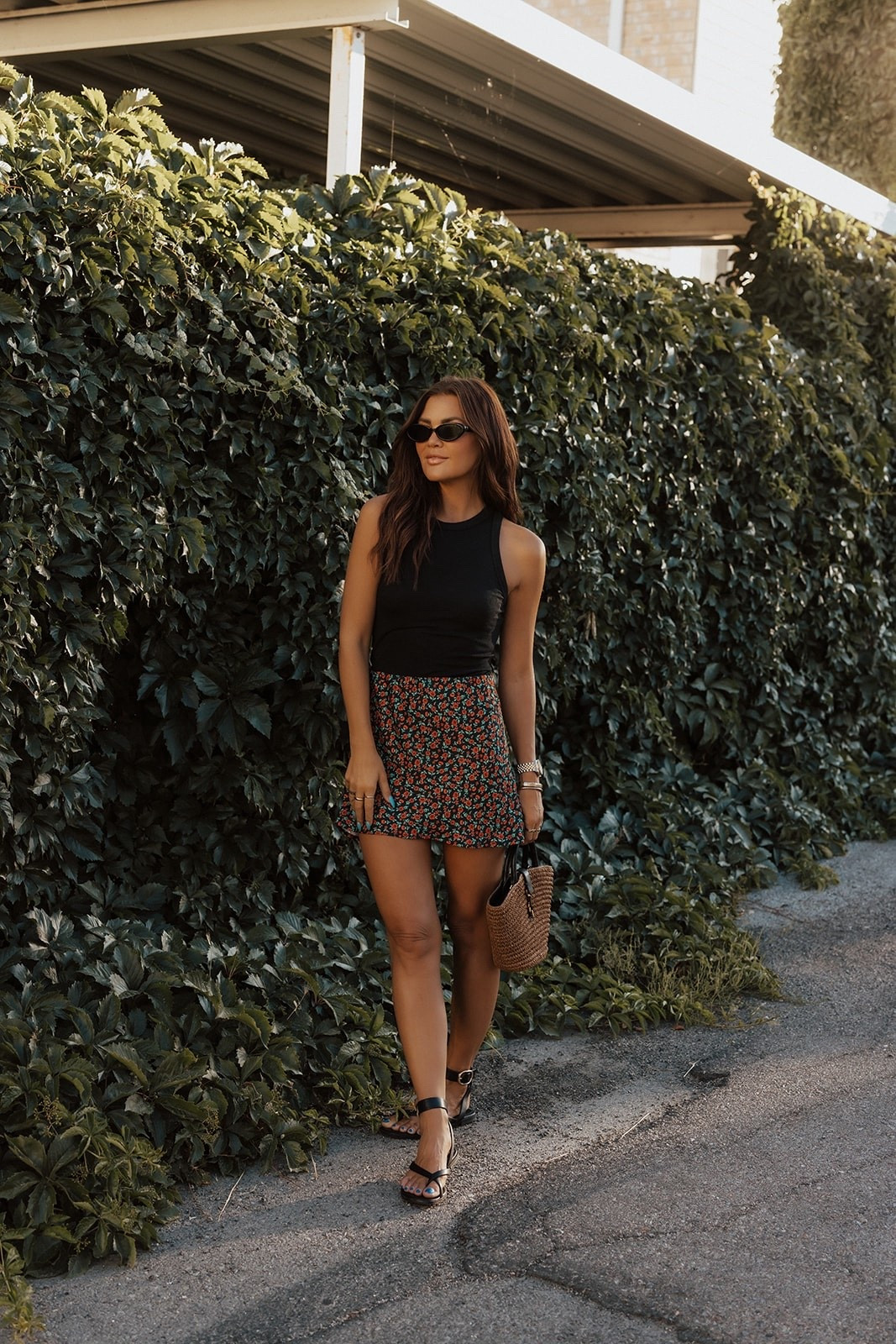 Skirt is Skatie - linked in my ShopMy (not available on LTK) 

Tank: Target
Bag: Rebecca Minkoff
Sandals: Steve Madden 
Watch: Abbott Lyon
Sunglasses: Gigi Pip - Code: Kristin15
Rings: 
     Made by Mary - Code: Kristin10
     Electric Picks - Code: WildOne20
     Alco Jewelry 

#LTKShoeCrush #LTKItBag #LTKStyleTip