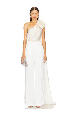 Michael Costello x REVOLVE Leanna Bodysuit in Ivory from Revolve.com | Revolve Clothing (Global)