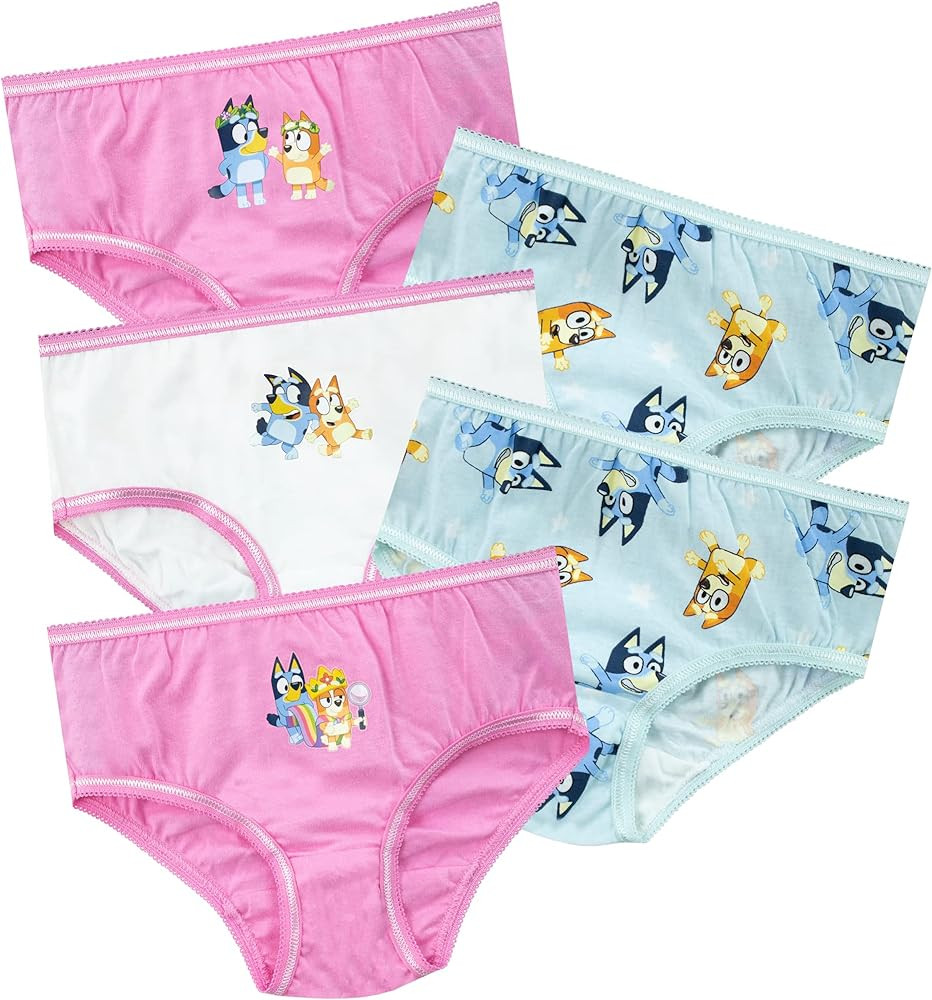 Bluey Girls Underwear 5 Pack | Amazon (US)