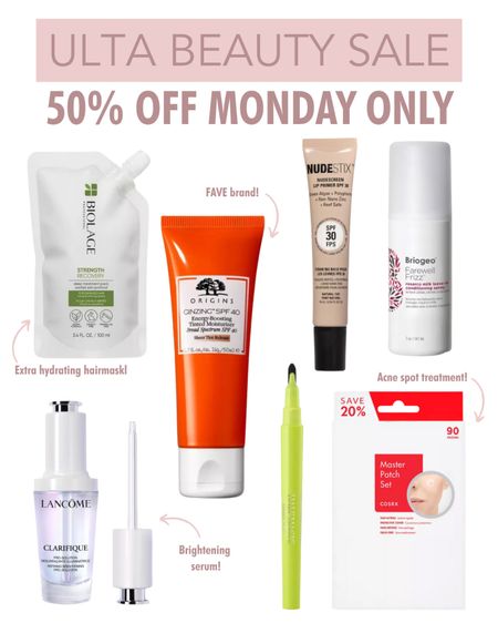 Ulta beauty sale - ulta sale - spring beauty - beauty on sale - haircare on sale - makeup on sale - self care - new beauty - makeup favorites - mature skin beauty - makeup sales - hair care must haves - ultra monday deals 

#LTKsalealert #LTKSeasonal #LTKbeauty