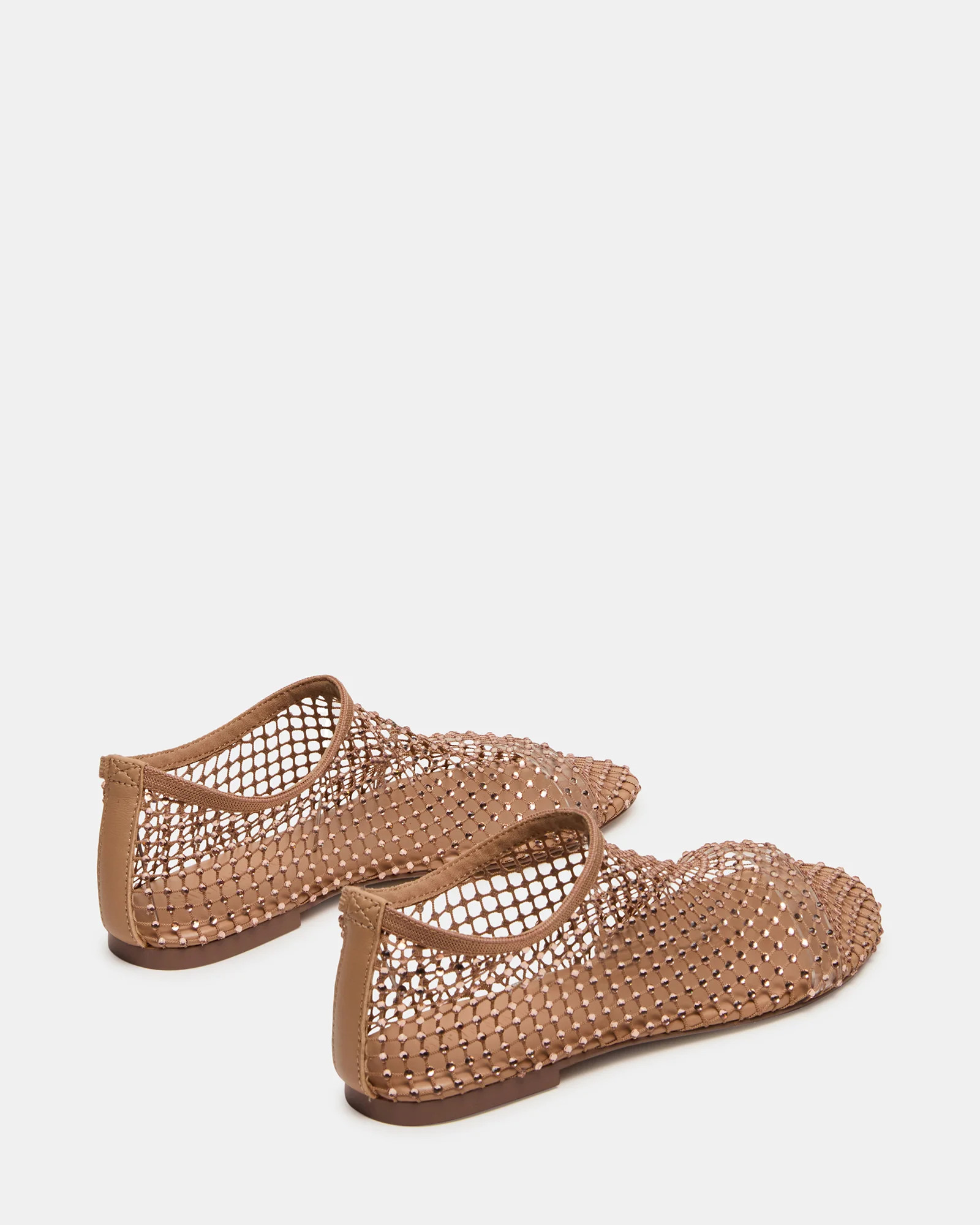 MINO Blush Rhinestones Mesh Women's Ballet Flat | Steve Madden (US)