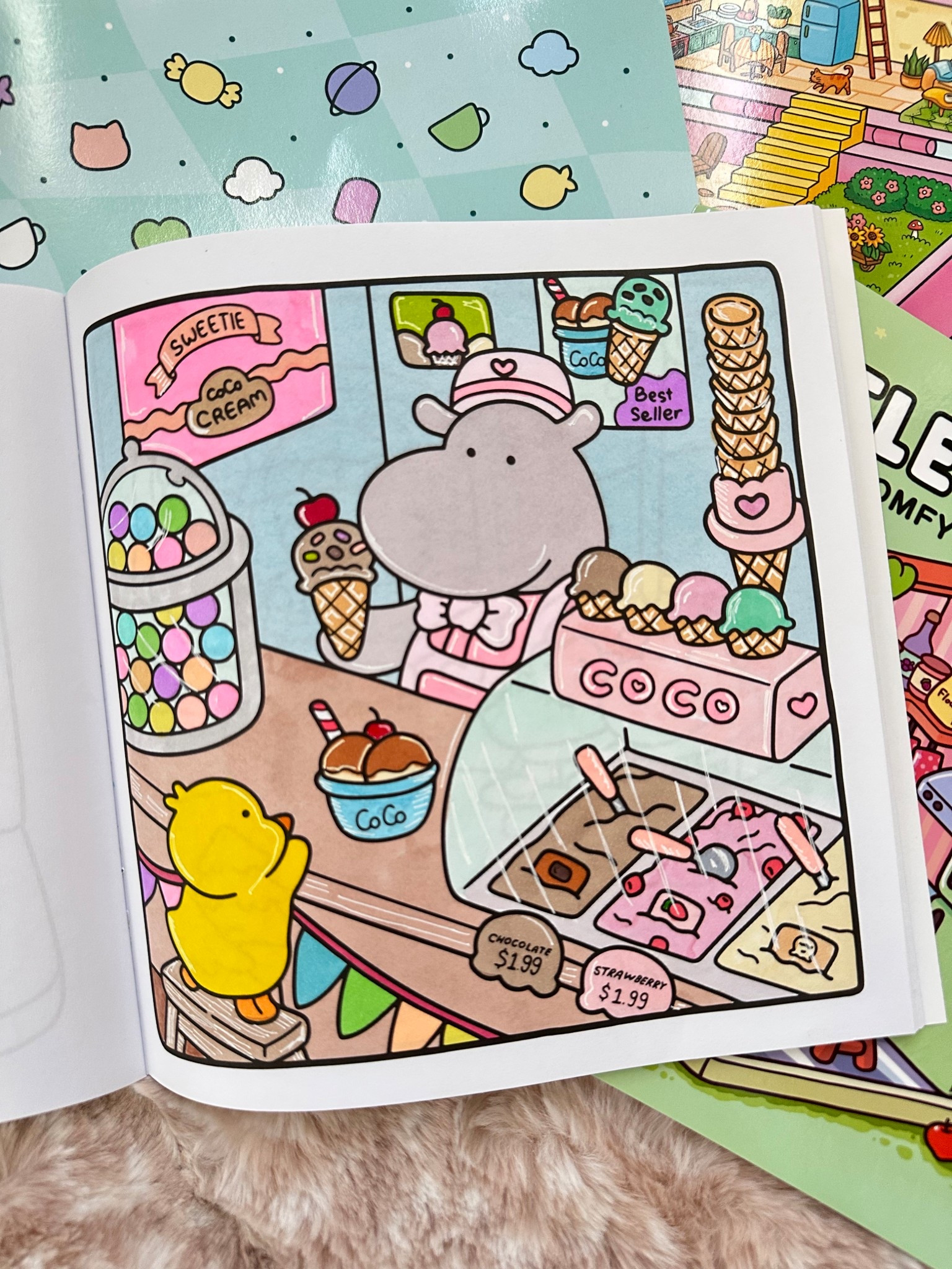 Amazon finds! Coloring is such a relaxing activity even for adults! These books are so cute and under $10 alcohol bases markers are popular to use because they aren’t as streaky but be sure to put a thick piece of paper under so it doesn’t bleed through. This page is from the Coco Wyu Cozy friends bookk

#LTKFindsUnder50 #LTKKids #LTKFamily