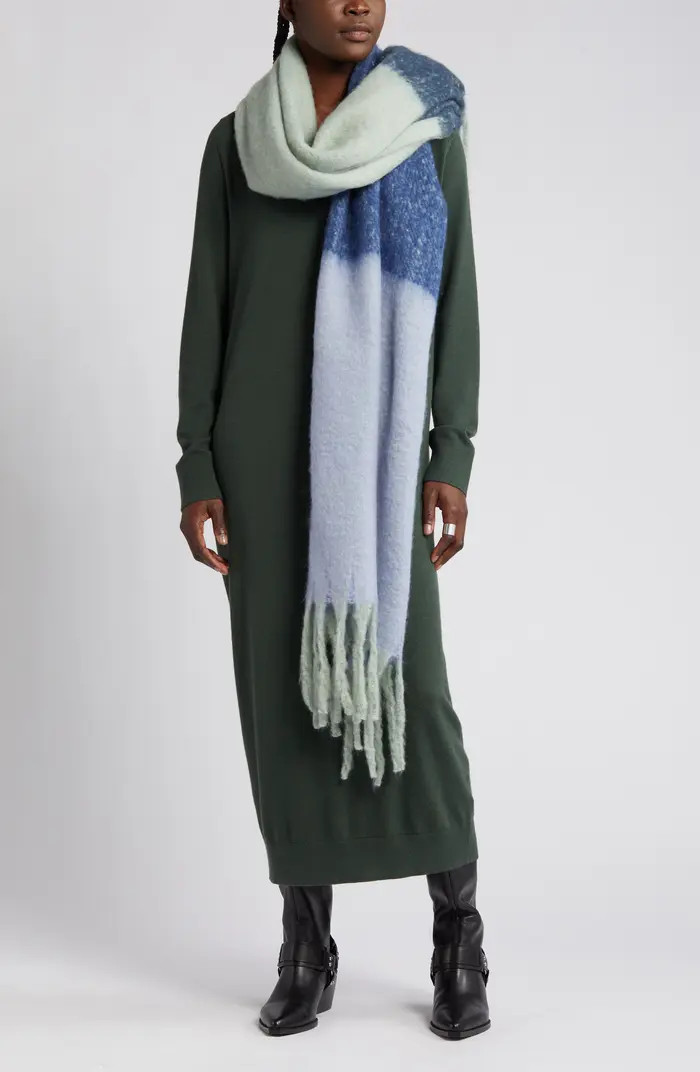 Long Sleeve V-Neck Midi Sweater Dress | Nordstrom