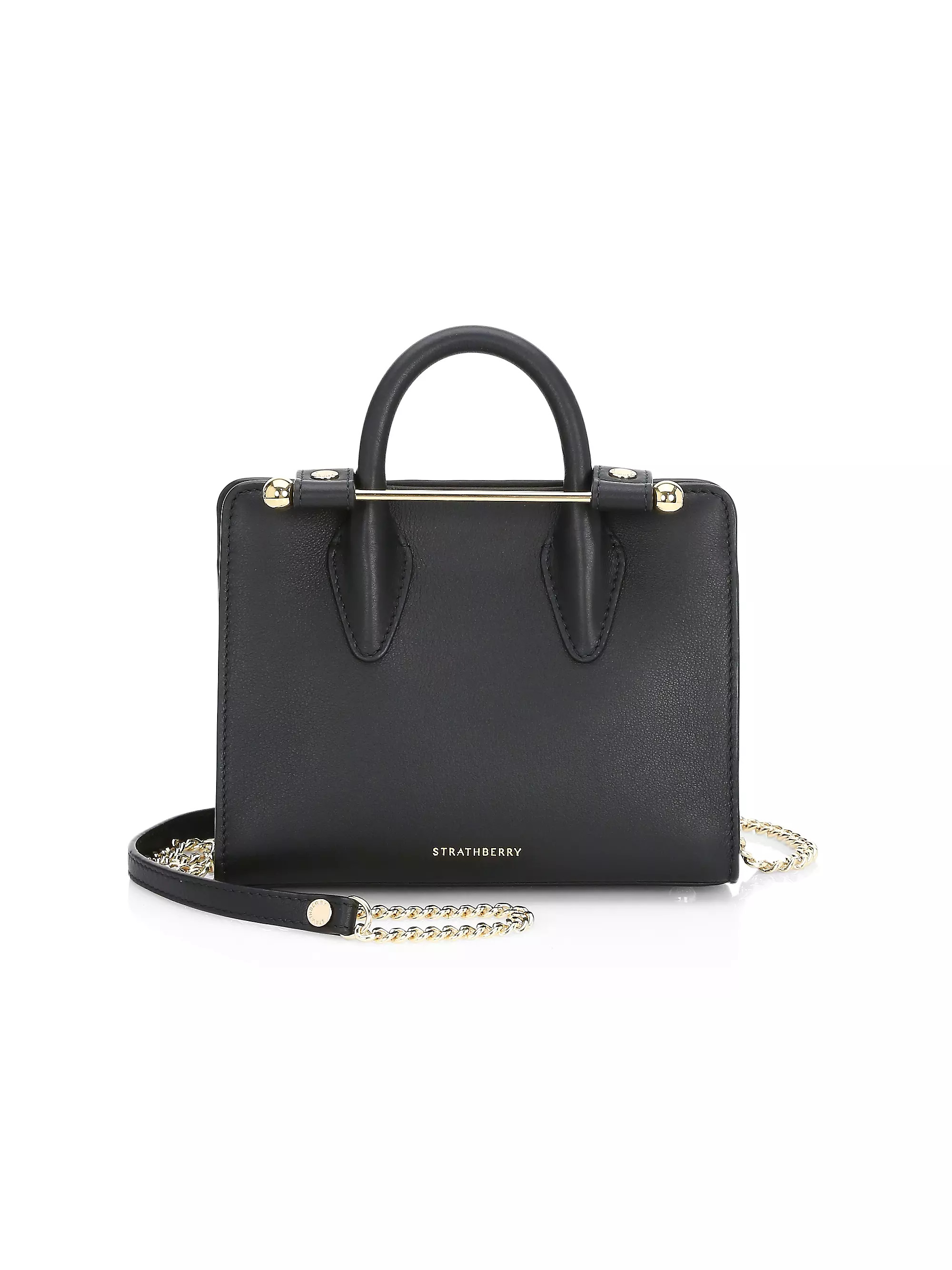 Nano Leather Tote | Saks Fifth Avenue