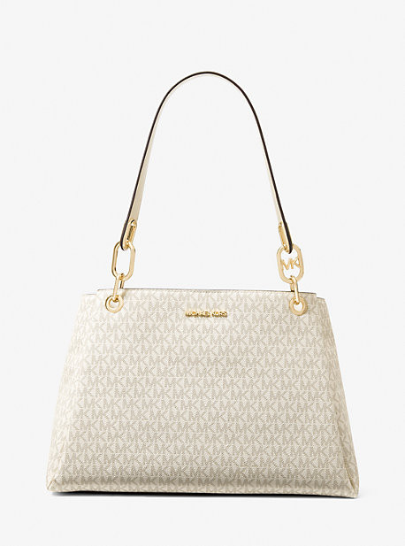 Trisha Large Logo Shoulder Bag | Michael Kors US