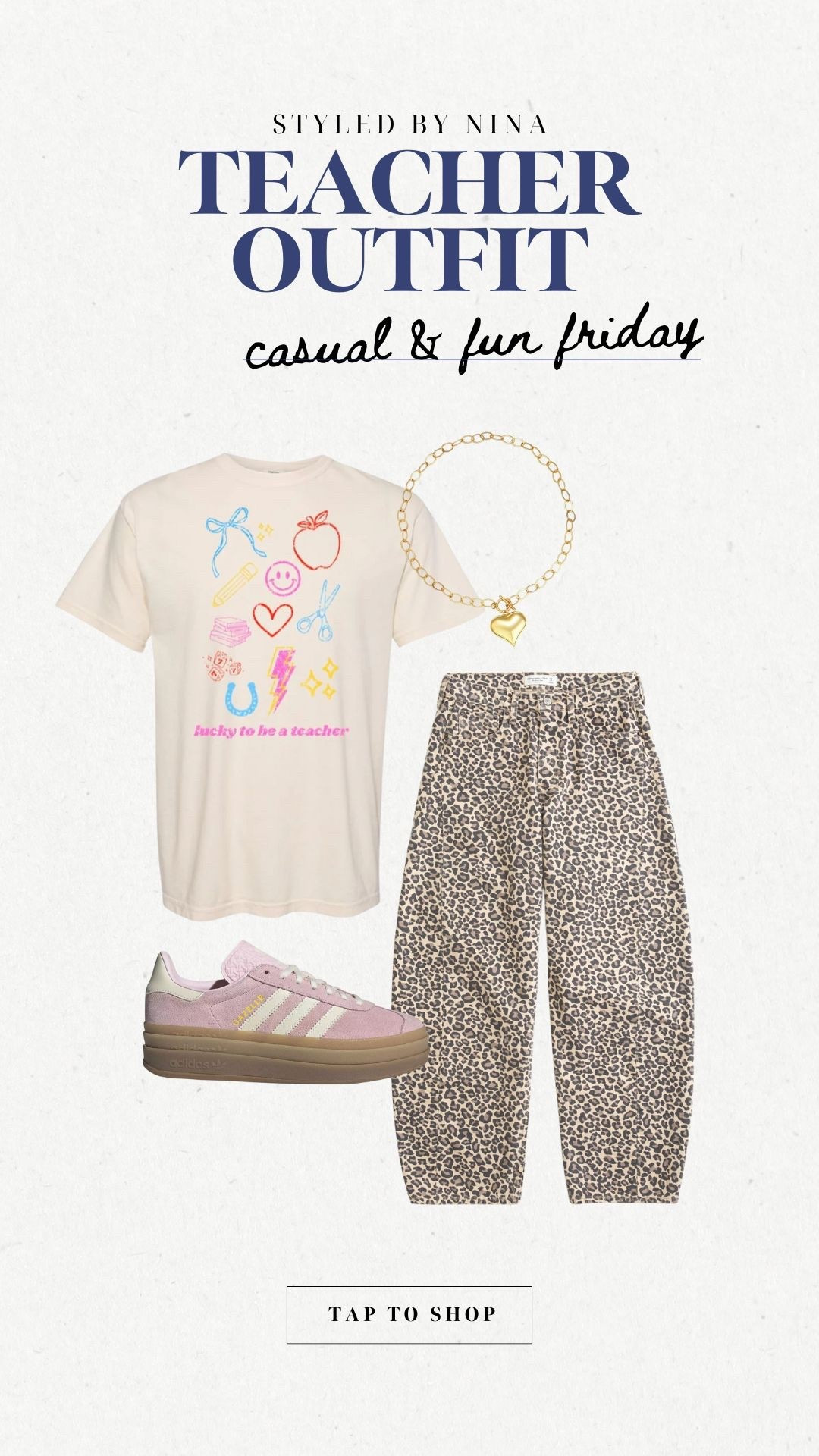Teacher outfit! So fun and cute for a casual Friday look or if your school is less strict an everyday outfit! How fun is this t-shirt too. The barrel jeans are on sale from Abercrombie! Paired with a fun shoe! 

Teacher outfit, casual teacher outfit, teacher jeans outfit, teacher T-shirts, graphic t-shirt 

#LTKSeasonal #LTKStyleTip #LTKWorkwear