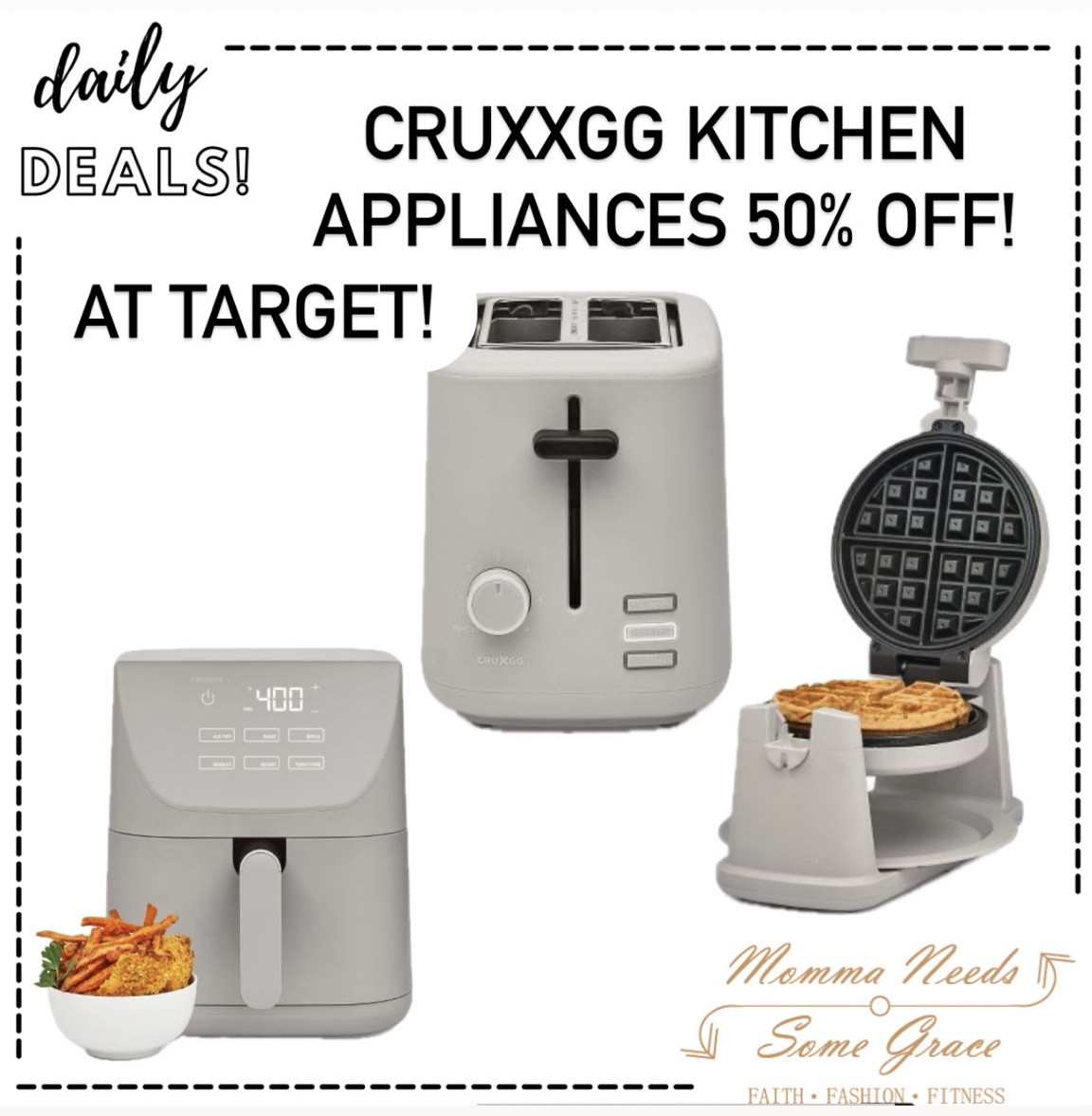 CRUXXGG kitchen appliances 50% off at Target!

#LTKSummerSales #LTKSeasonal #LTKHome