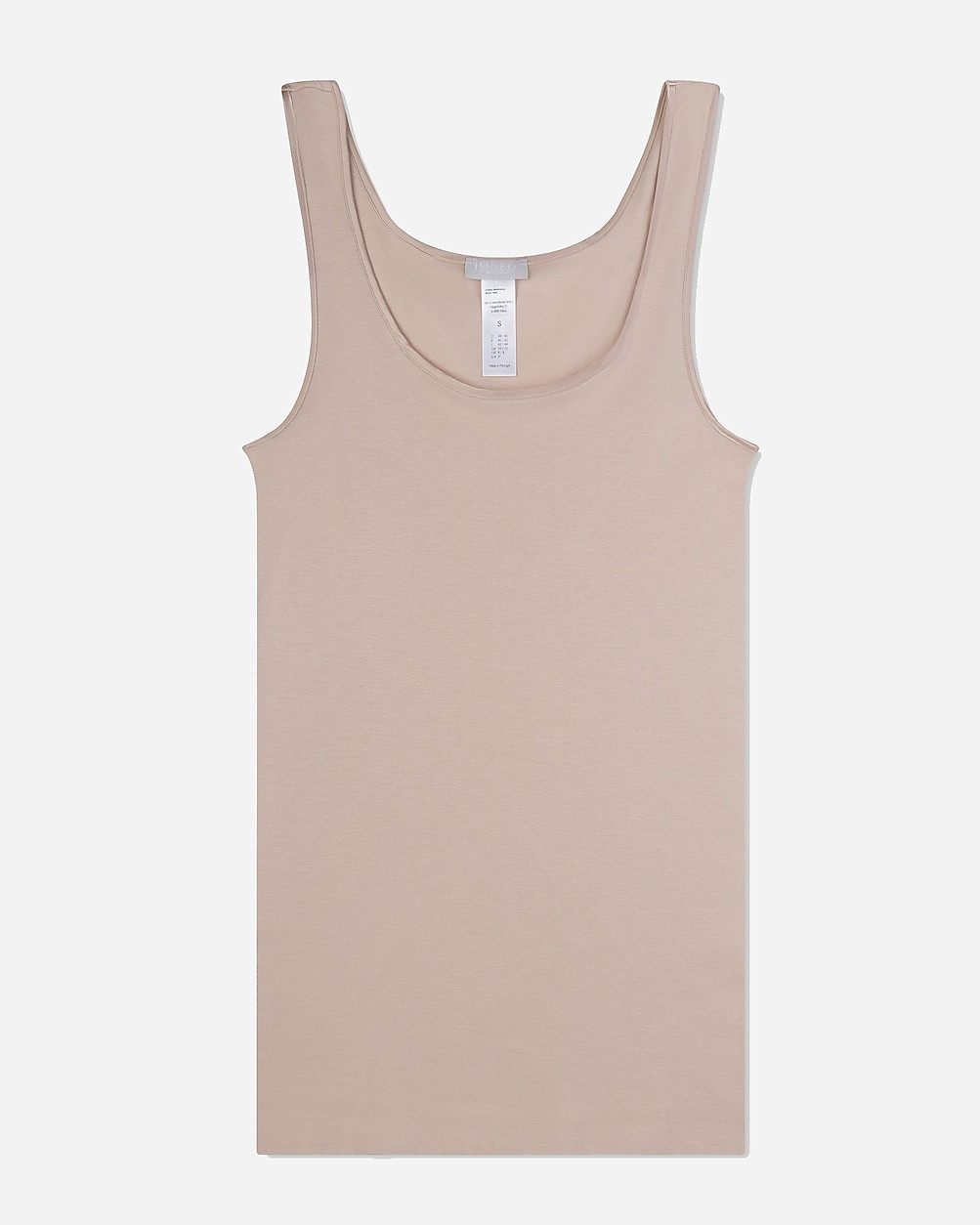 HANRO® cotton seamless round-neck tank top | J. Crew US