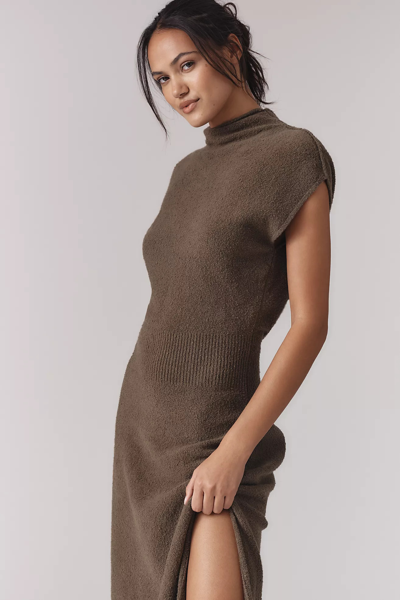 Daily Practice by Anthropologie Column Sweater Midi Dress | Anthropologie (US)