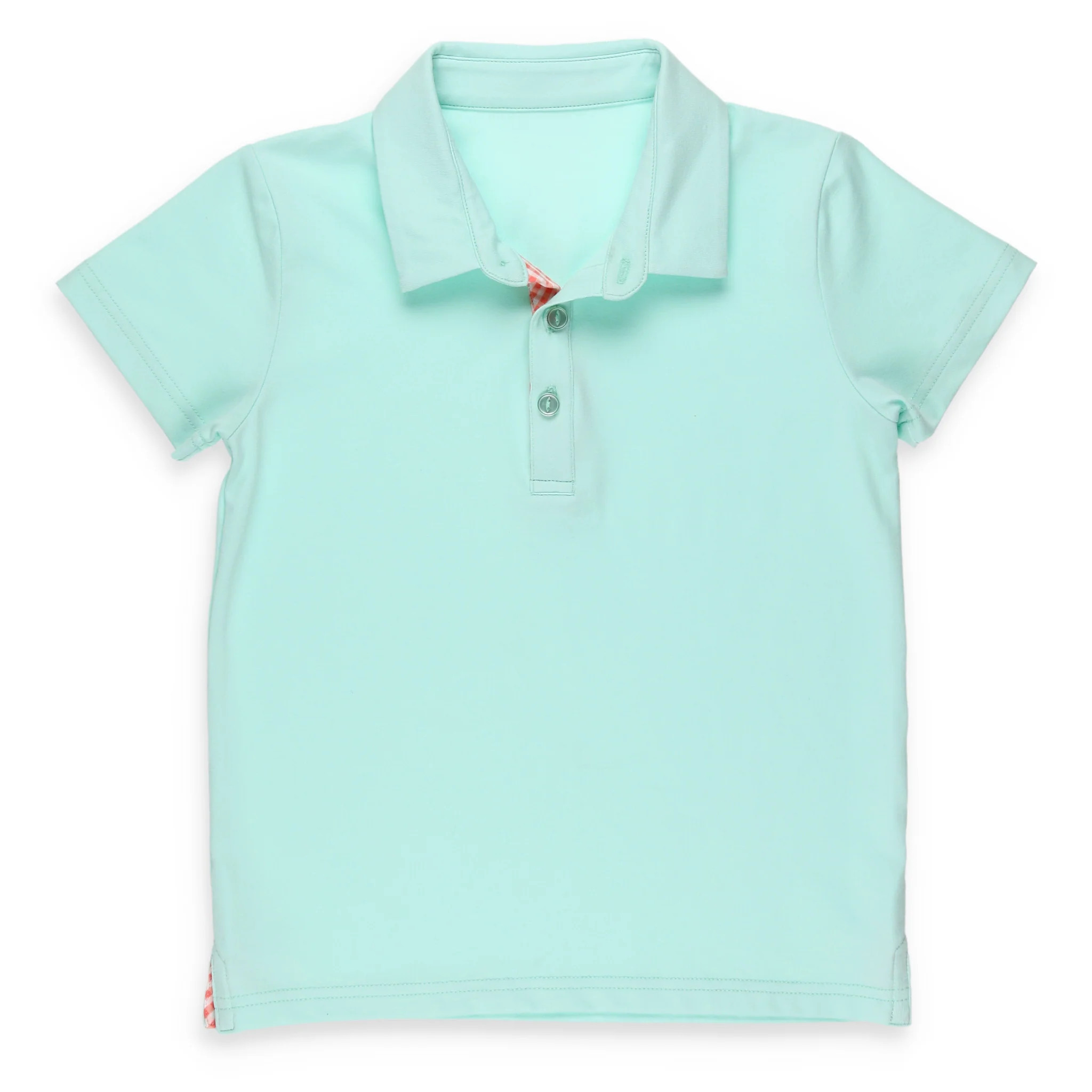 Boys Aqua Polo Shirt - Shrimp and Grits Kids | Shrimp and Grits Kids