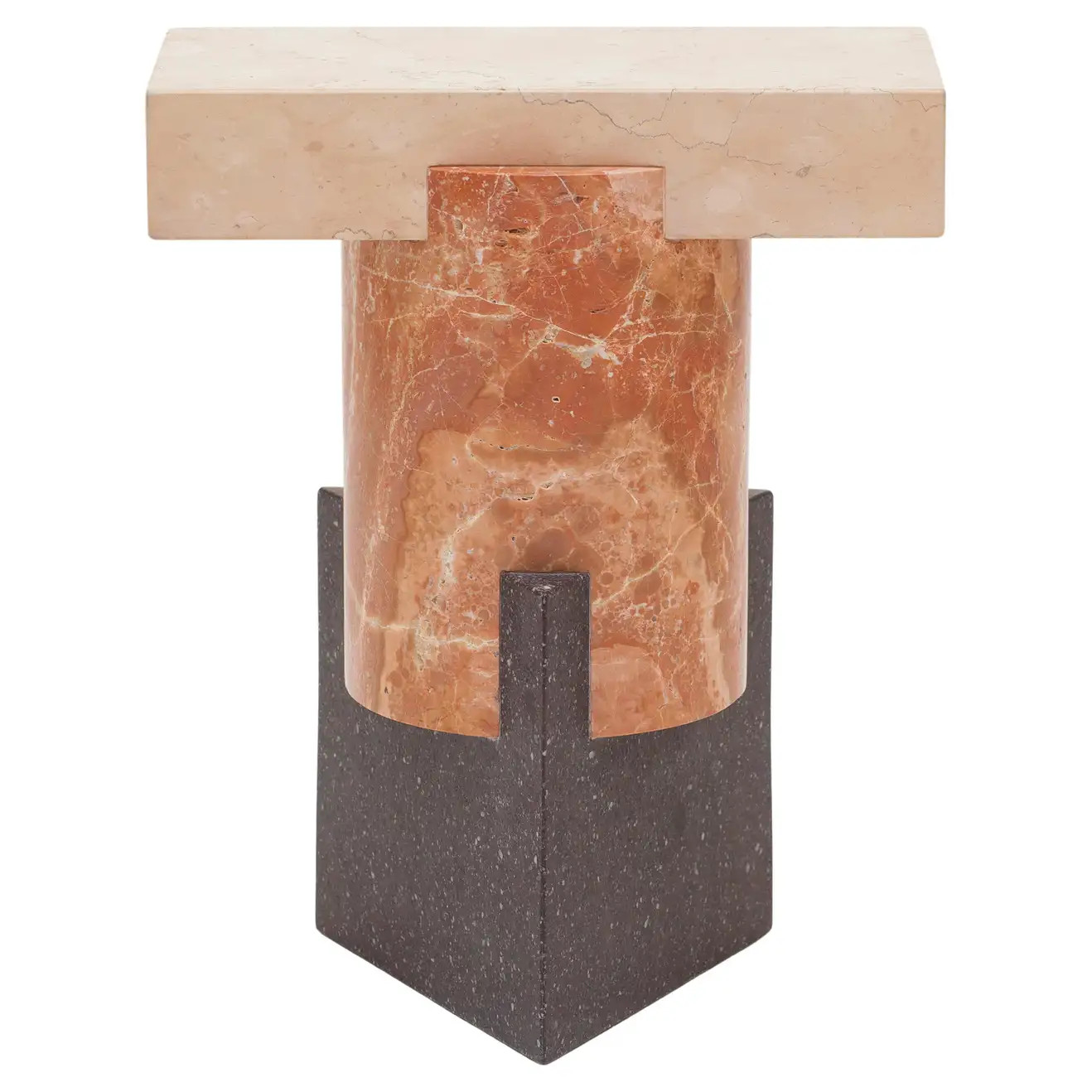 Marble Tuskan Chroma Stool by Oeuffice | 1stDibs