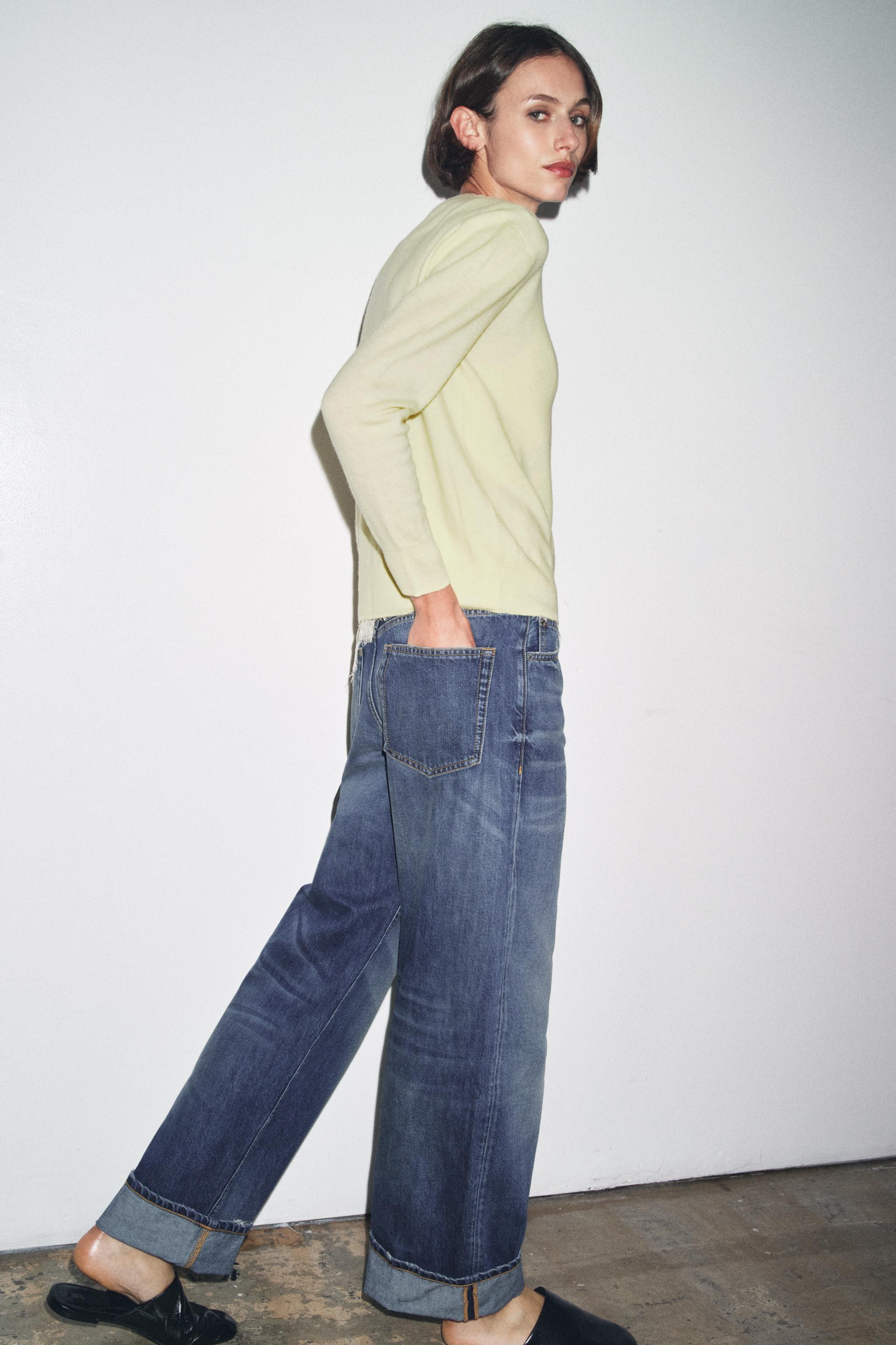 100% EXTRA SOFT WOOL KNIT SWEATER | Zara UK