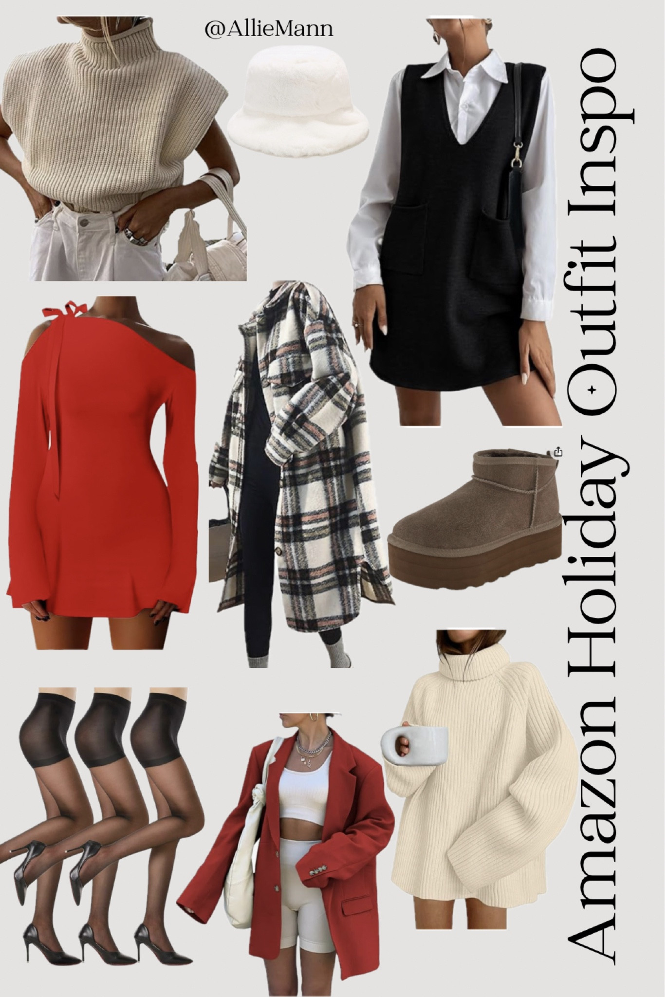 Amazon Holiday Outfit Inspo 🌲✨

#LTKstyletip #LTKfindsunder100 #LTKHoliday