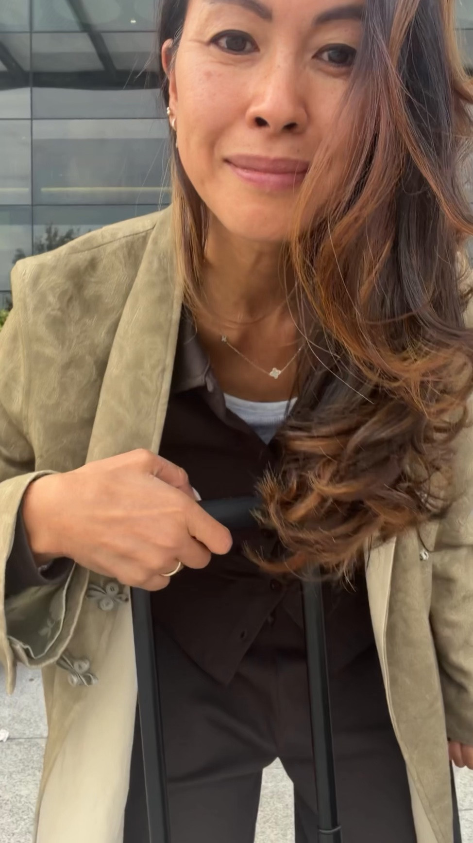 Long flight incoming! Wearing this very chic ribbed set from WAT! Size Small in the top and xs in the trousers!! Jacket is Zara old and sold out

#LTKeurope #LTKtravel #LTKstyletip