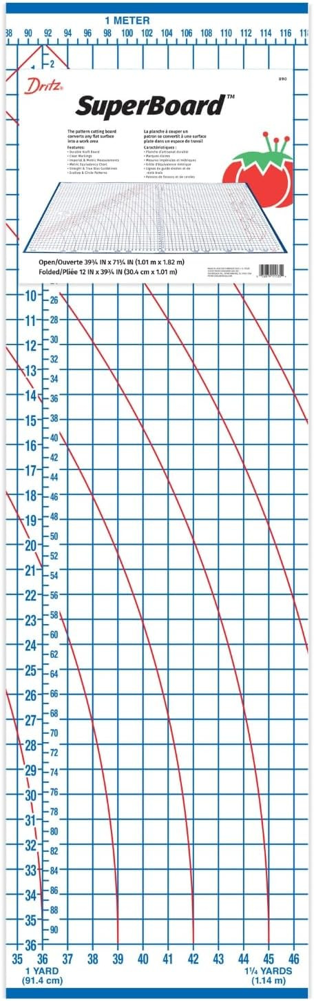 Dritz 890 Superboard Durable Kraft Board, 39-3/4 x 72-Inch | Amazon (US)
