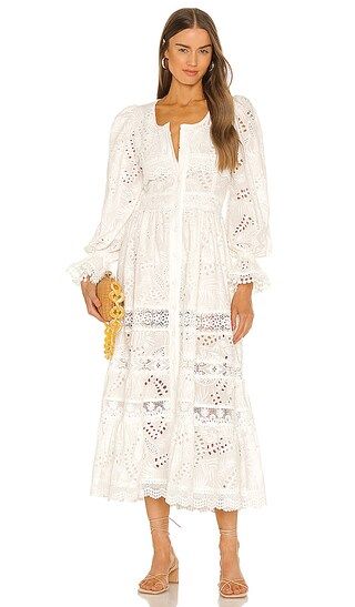 Perla Maxi Dress in White | Revolve Clothing (Global)