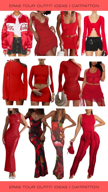 Cute red outfit ideas for the Red Era!! 

Leather dress, red leather dress, red dress, red set, red two piece set, red jacket, red mini dress, red jumpsuit, red maxi dress, red slip dress, red era outfit ideas, red outfit ideas, red taylor swift, red Taylor swift outfit idea, red taylor’s version, red eras outfit, red eras tour outfit, eras tour outfit ideas, eras tour outfits, eras outfit idea, taylor swift eras tour, taylor swift red eras tour, eras tour outfit inspo

#LTKfindsunder100 #LTKstyletip #LTKfindsunder50