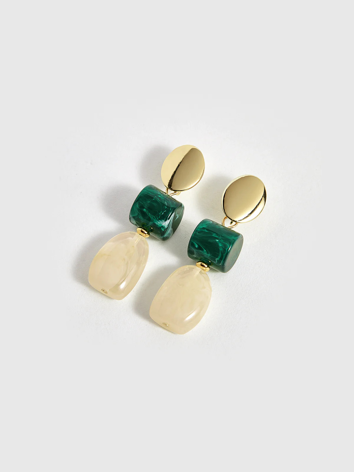 Geometric Drop Earrings | Commense
