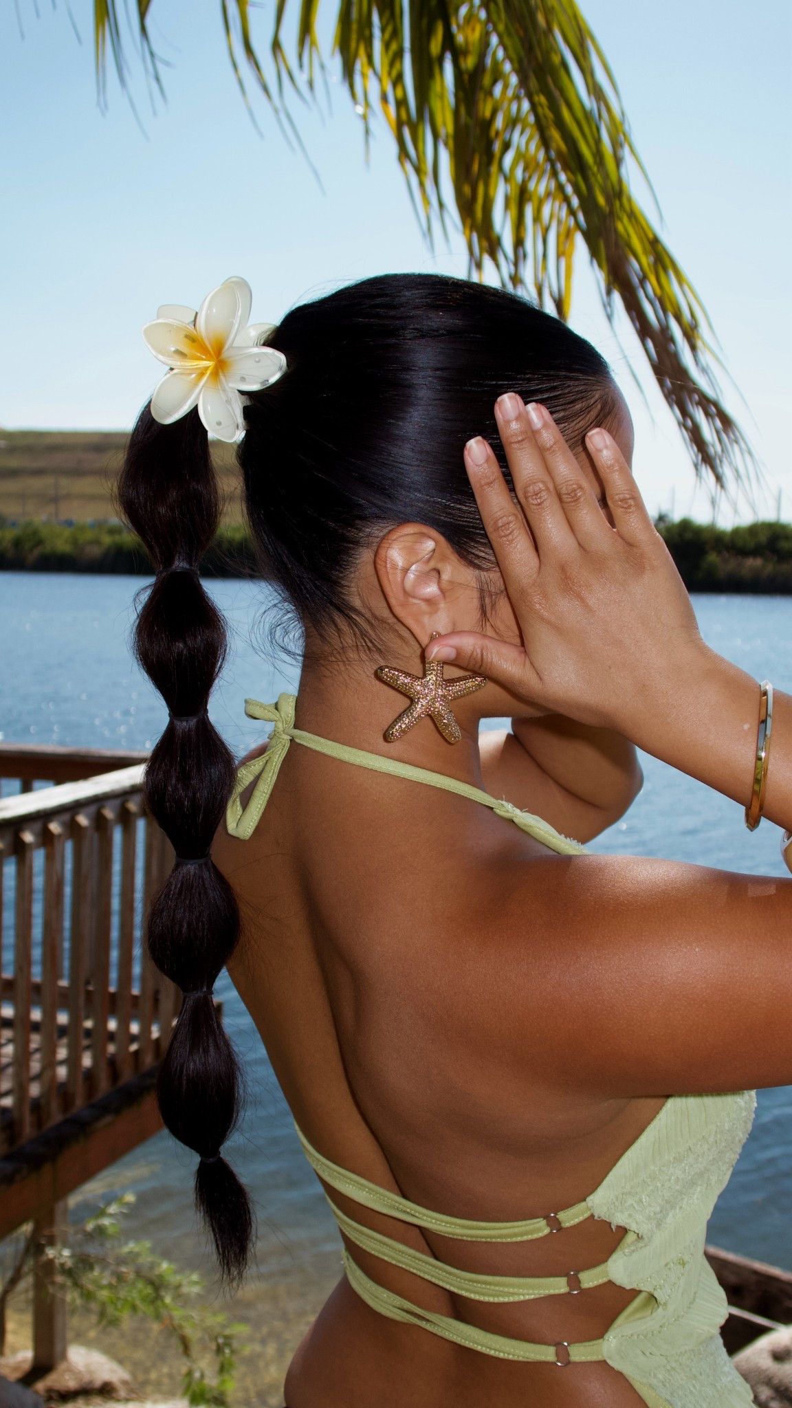Bubble braid flower claw clip hairstyle for summer 🌺🫧⭐️

#LTKBeauty #LTKStyleTip #LTKSeasonal
